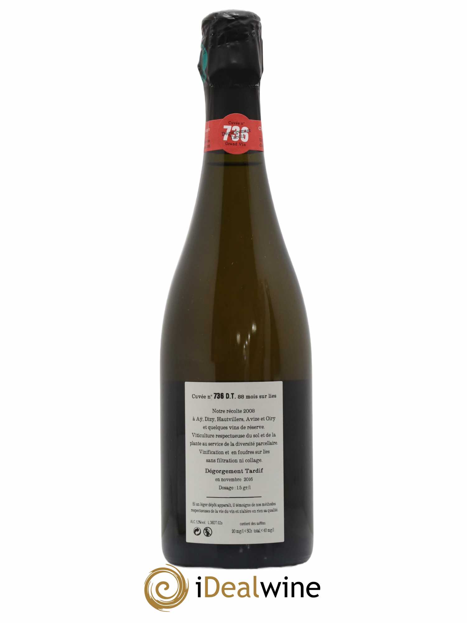 Cuvée 736 Dégorgement Tardif Extra-Brut Jacquesson - Lot of 1 bottle - 1