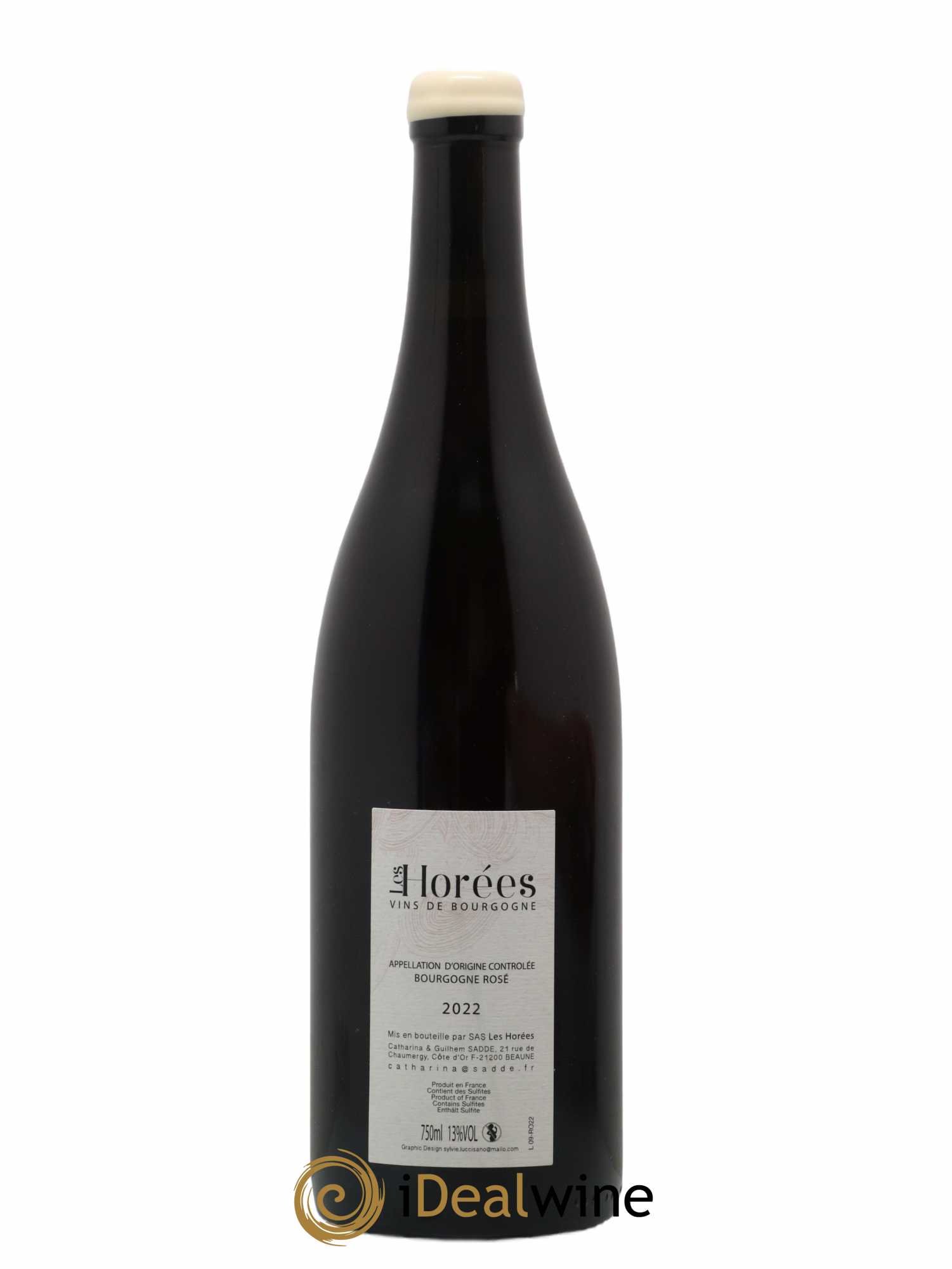 Bourgogne Rosé Bonheur Les Horées 2022 - Lot de 1 bouteille - 1