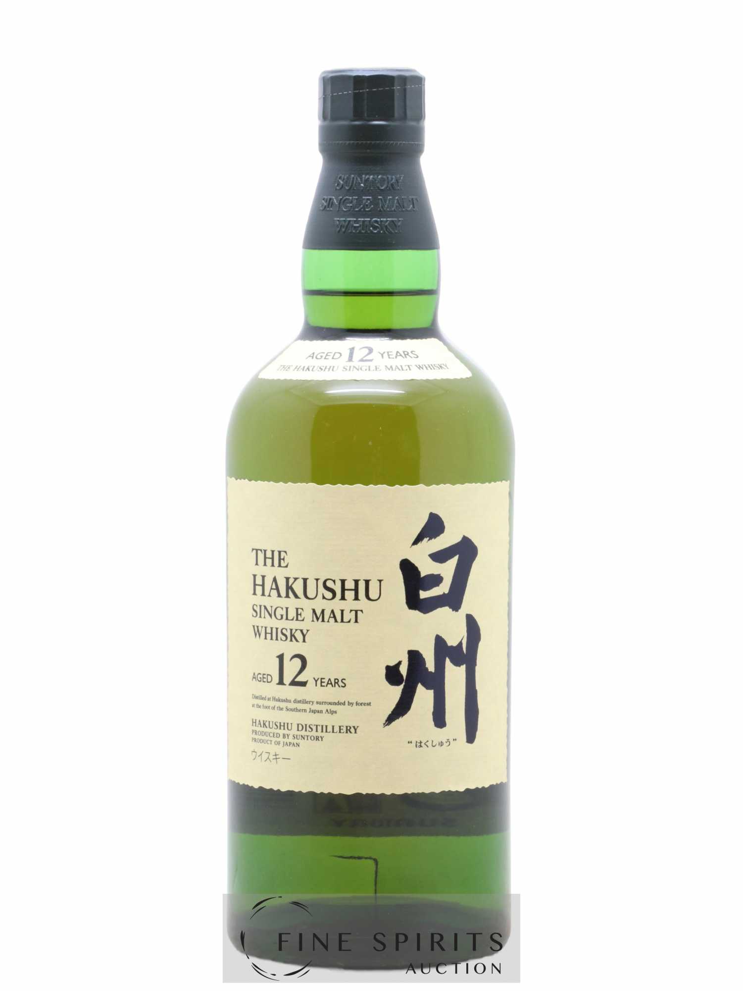 Hakushu 12 years Of. - Lot de 1 bouteille - 1