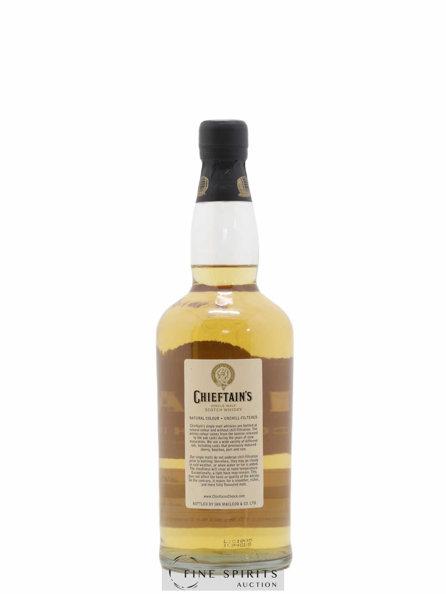 Caol Ila 12 years 1993 Chieftain's Cask n°90421-90424 - One of 1428 - bottled 2005 - Lot de 1 bouteille - 3
