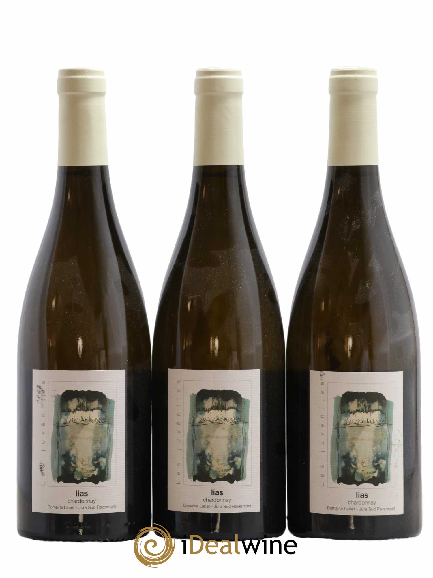 Côtes du Jura Chardonnay Lias Romain - Julien - Charline Labet 2020 - Lot de 3 bouteilles - 0