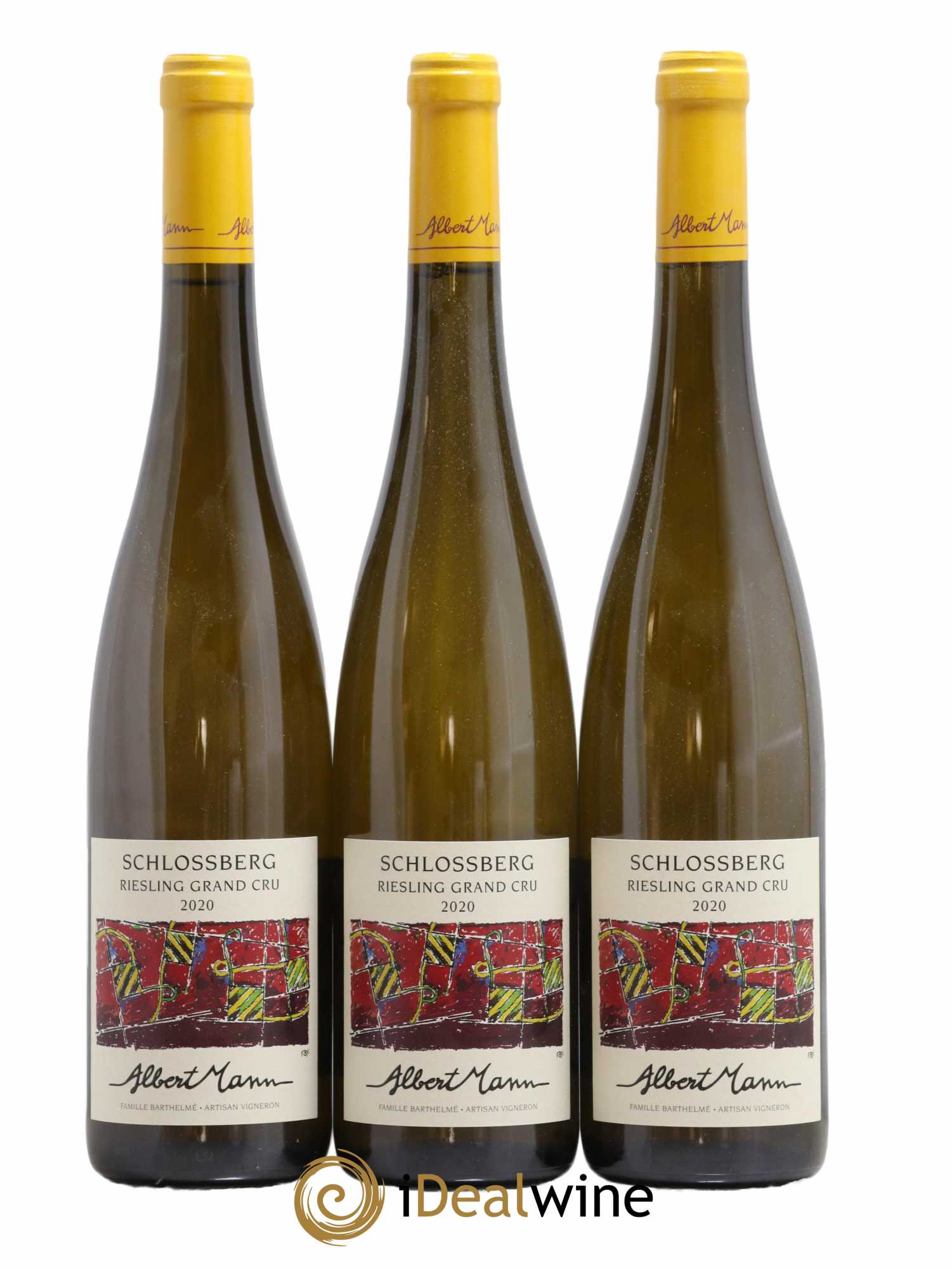 Alsace Riesling Grand Cru Schlossberg Albert Mann 2020 - Lot de 3 bouteilles - 0