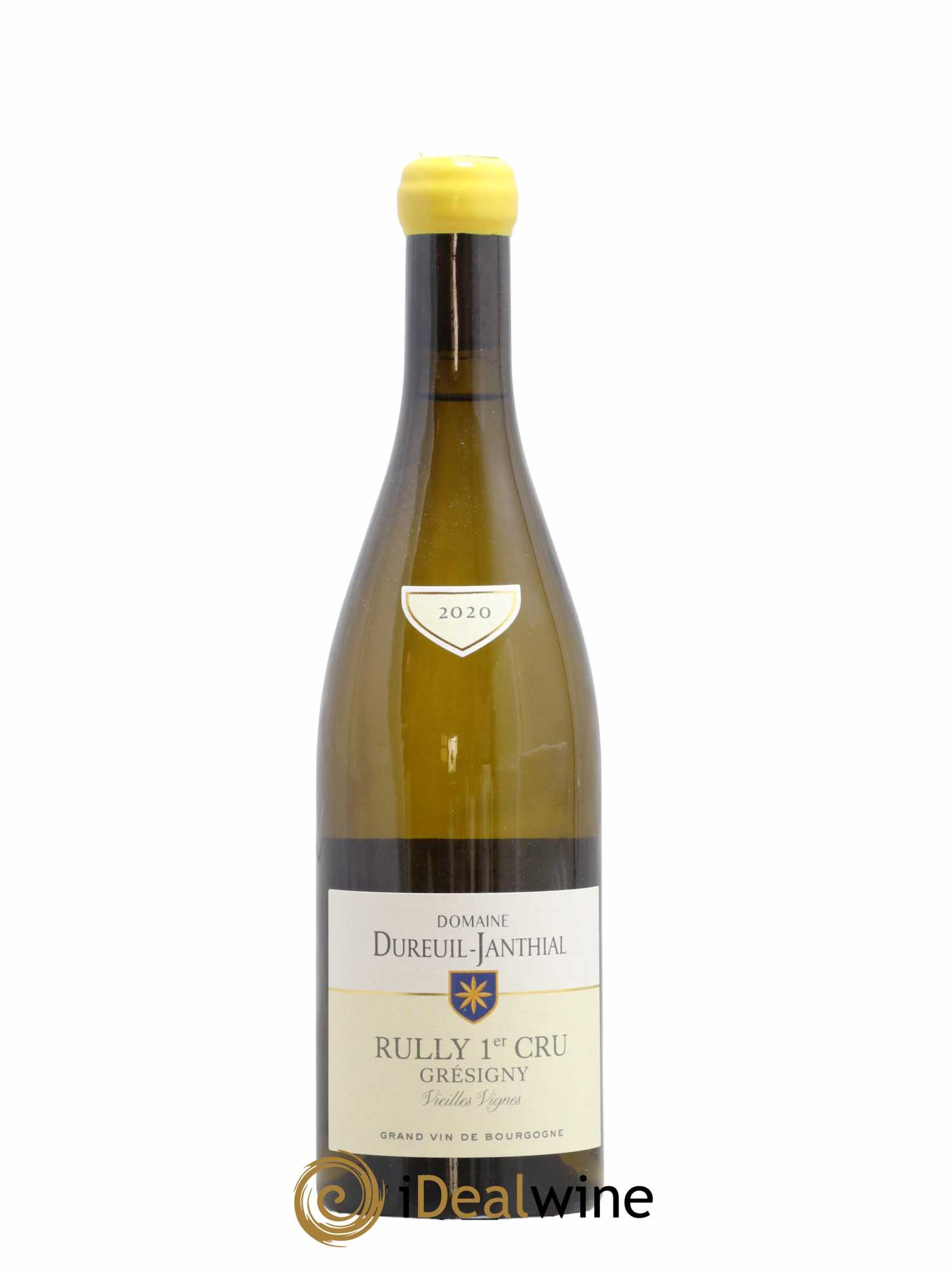 Rully 1er Cru Grésigny Vieilles Vignes Vincent Dureuil-Janthial 2020 - Lot de 1 bouteille - 0