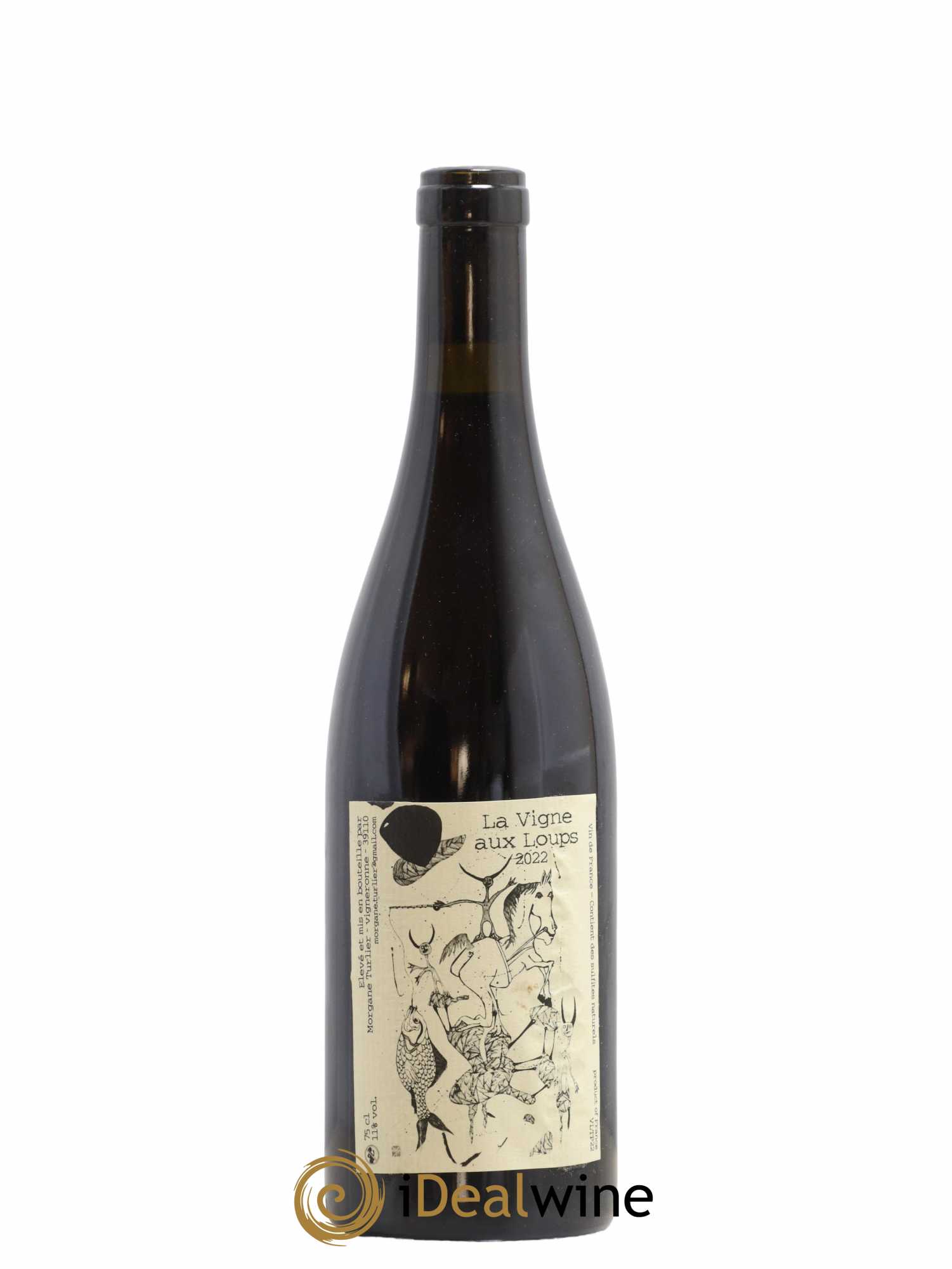 Vin de France La Vigne aux Loups Morgane Turlier 2022 - Lot de 1 bouteille - 0