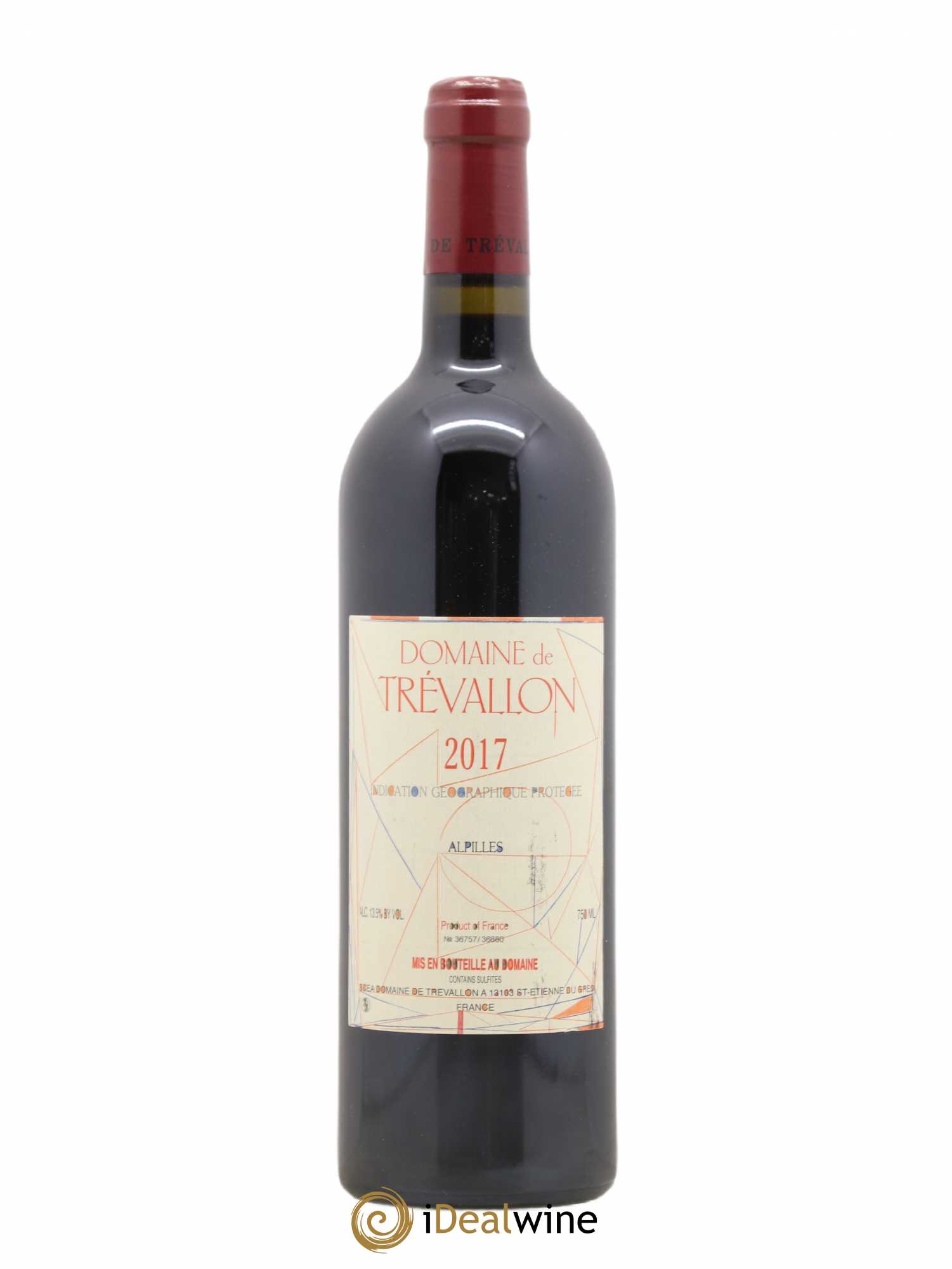 Alpilles Trévallon (Domaine de) Eloi Dürrbach 2017 - Lot de 1 bouteille - 0