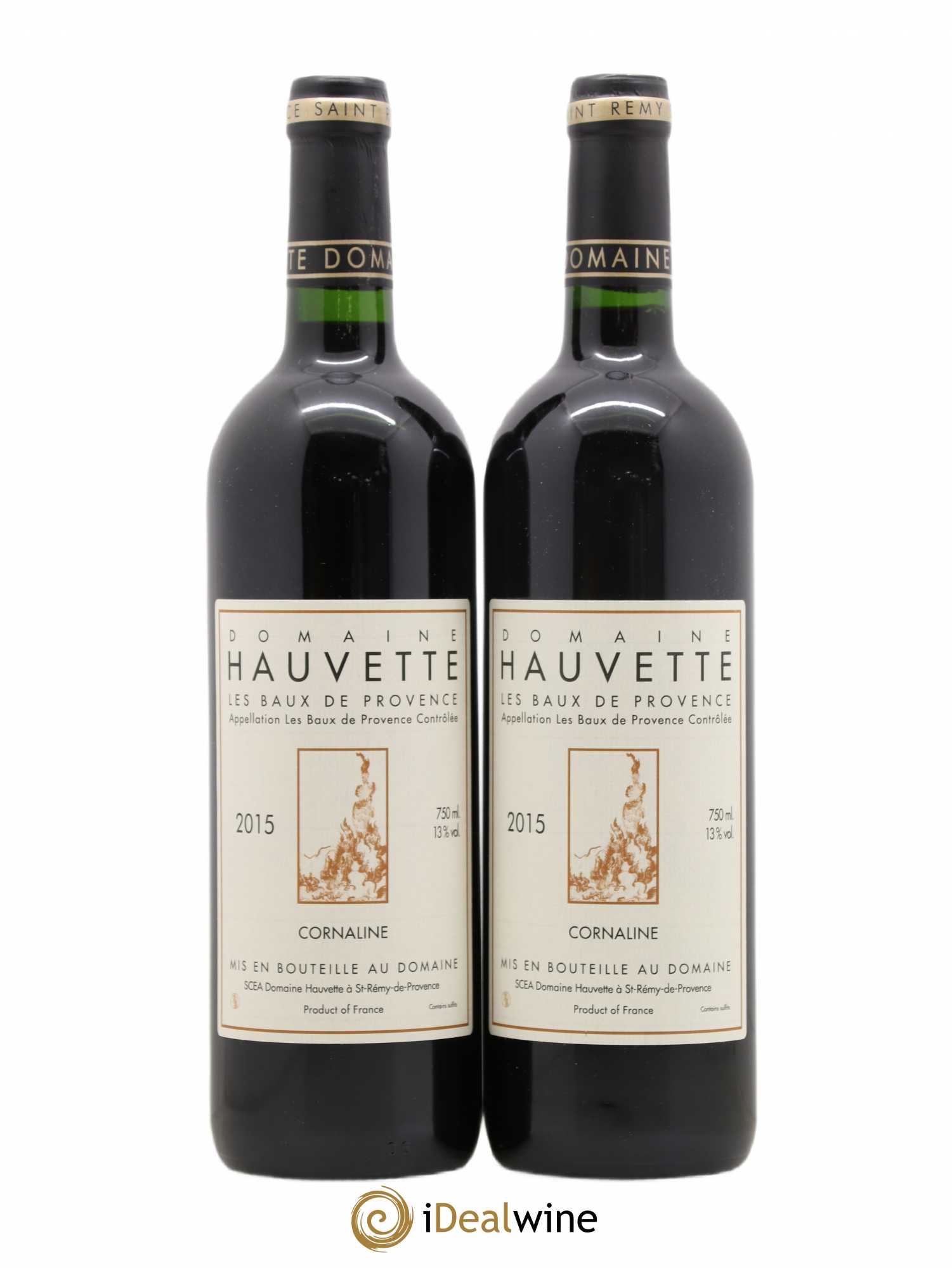 Baux de Provence Cornaline Hauvette (Domaine) 2015 - Lot de 2 bouteilles - 0