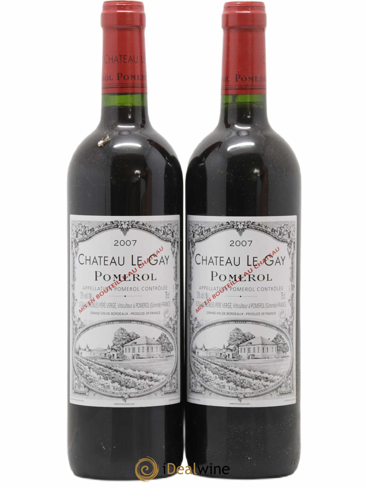 Château Le Gay 2007 - Lot de 2 bouteilles - 0