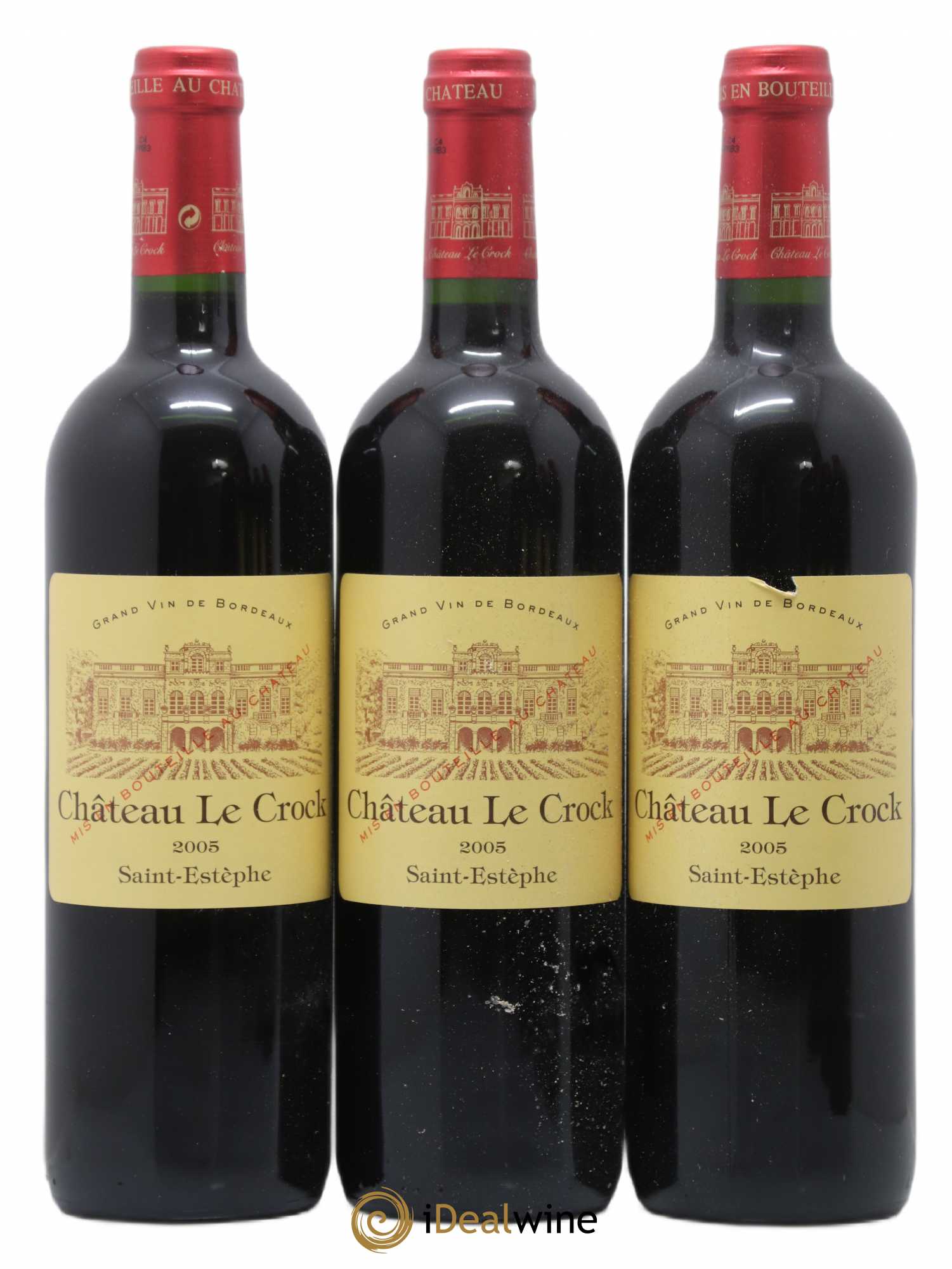 Château le Crock Cru Bourgeois 2005 - Lot de 6 bouteilles - 1