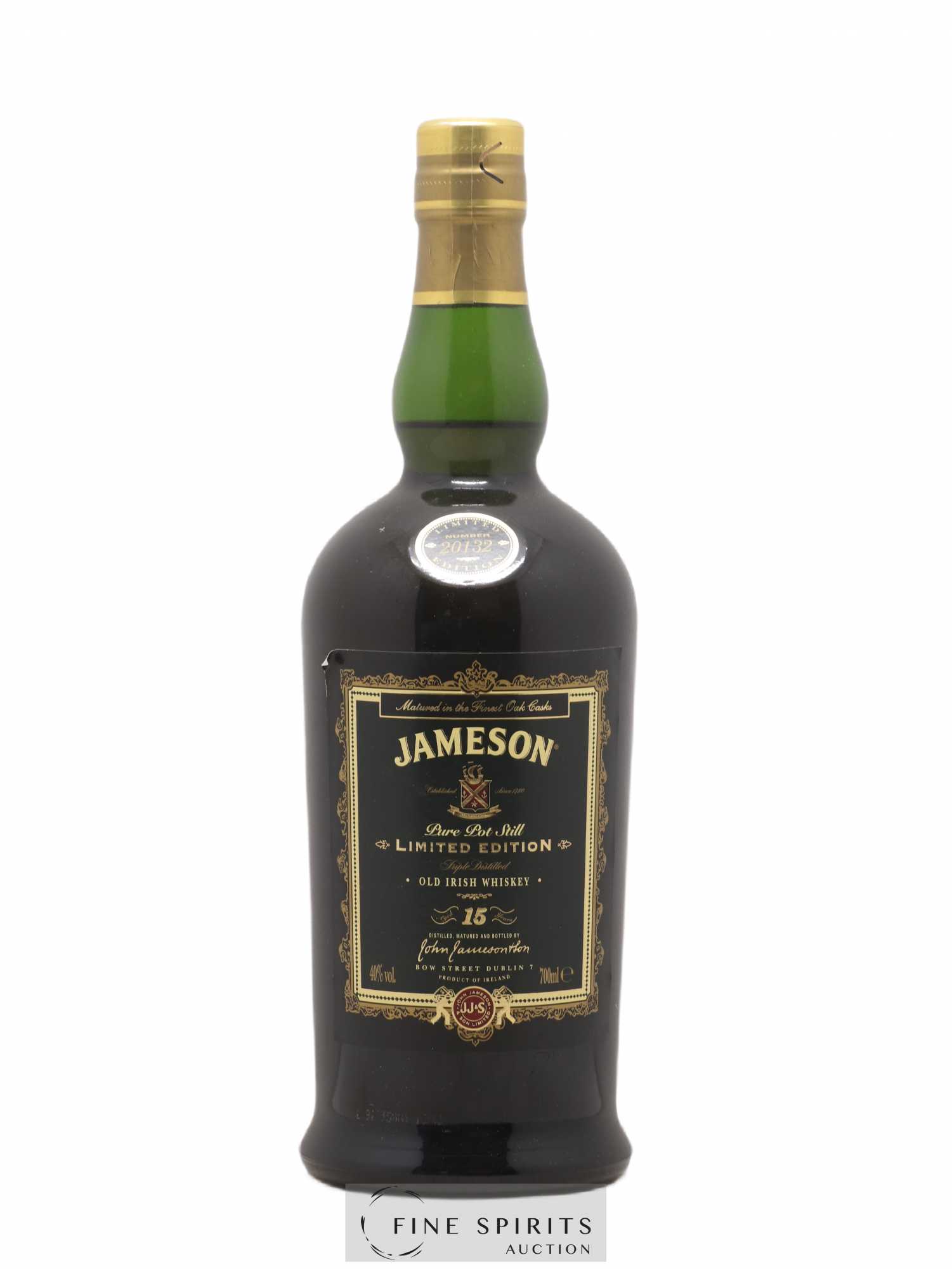 Jameson 15 years Of. Pure Pot Still N° 20132 Limited Edition - Lot of 1 bottle - 1
