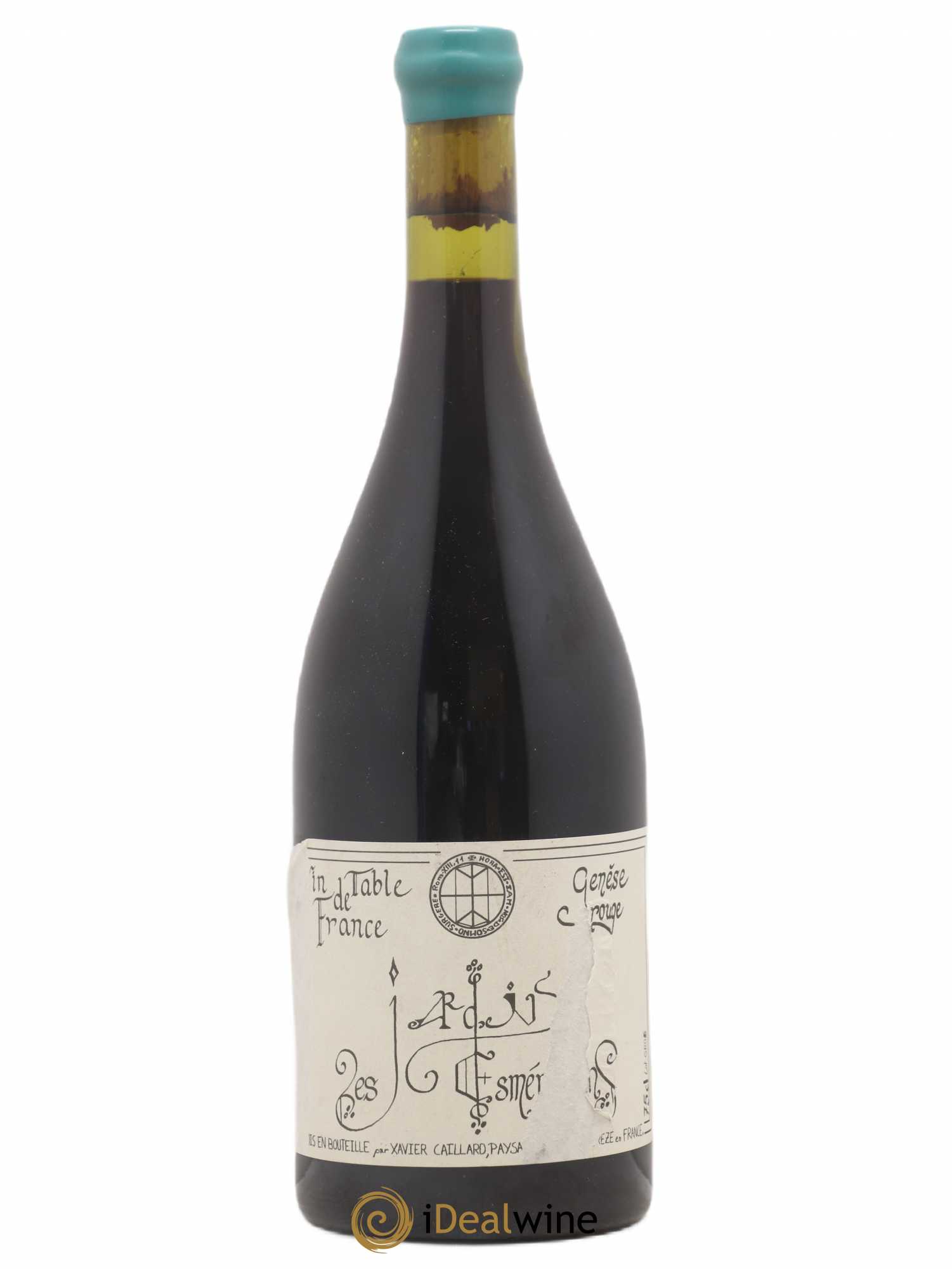 Vin de France Génèse Xavier Caillard - Les Jardins Esmeraldins 2006 - Lot de 1 bouteille - 0