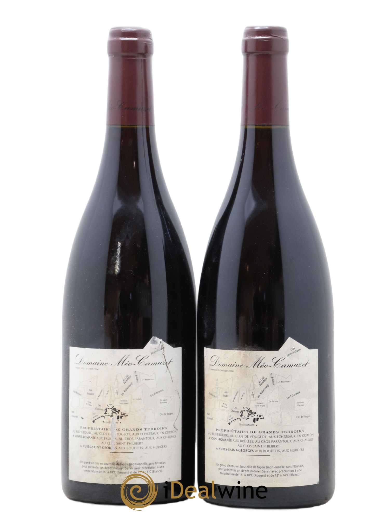 Nuits-Saint-Georges 1er Cru Aux Murgers Méo-Camuzet (Domaine) 2008 - Lot de 2 bouteilles - 1
