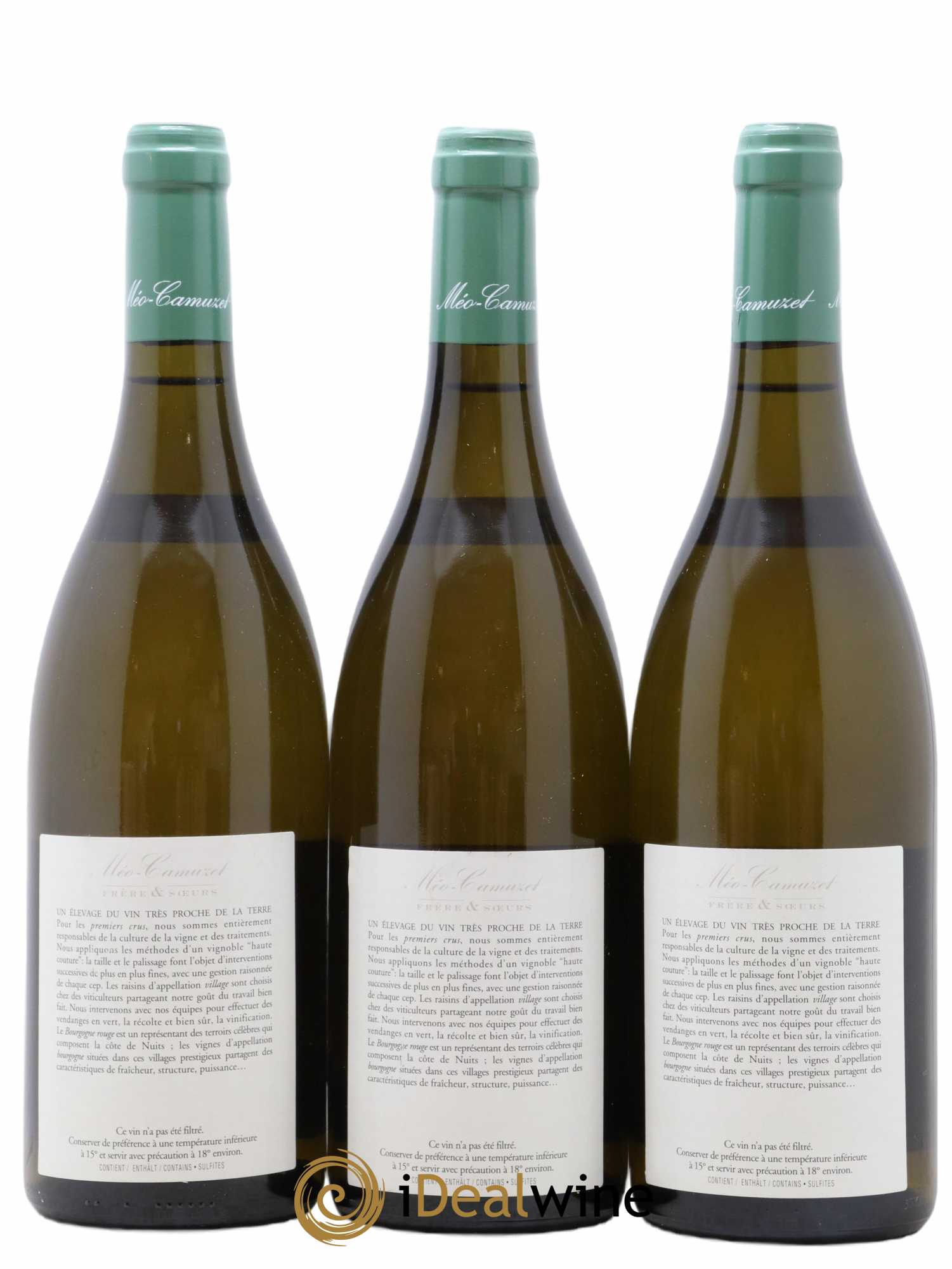 Corton-Charlemagne Grand Cru Méo-Camuzet (Frère & Soeurs) 2013 - Lot de 3 bouteilles - 1