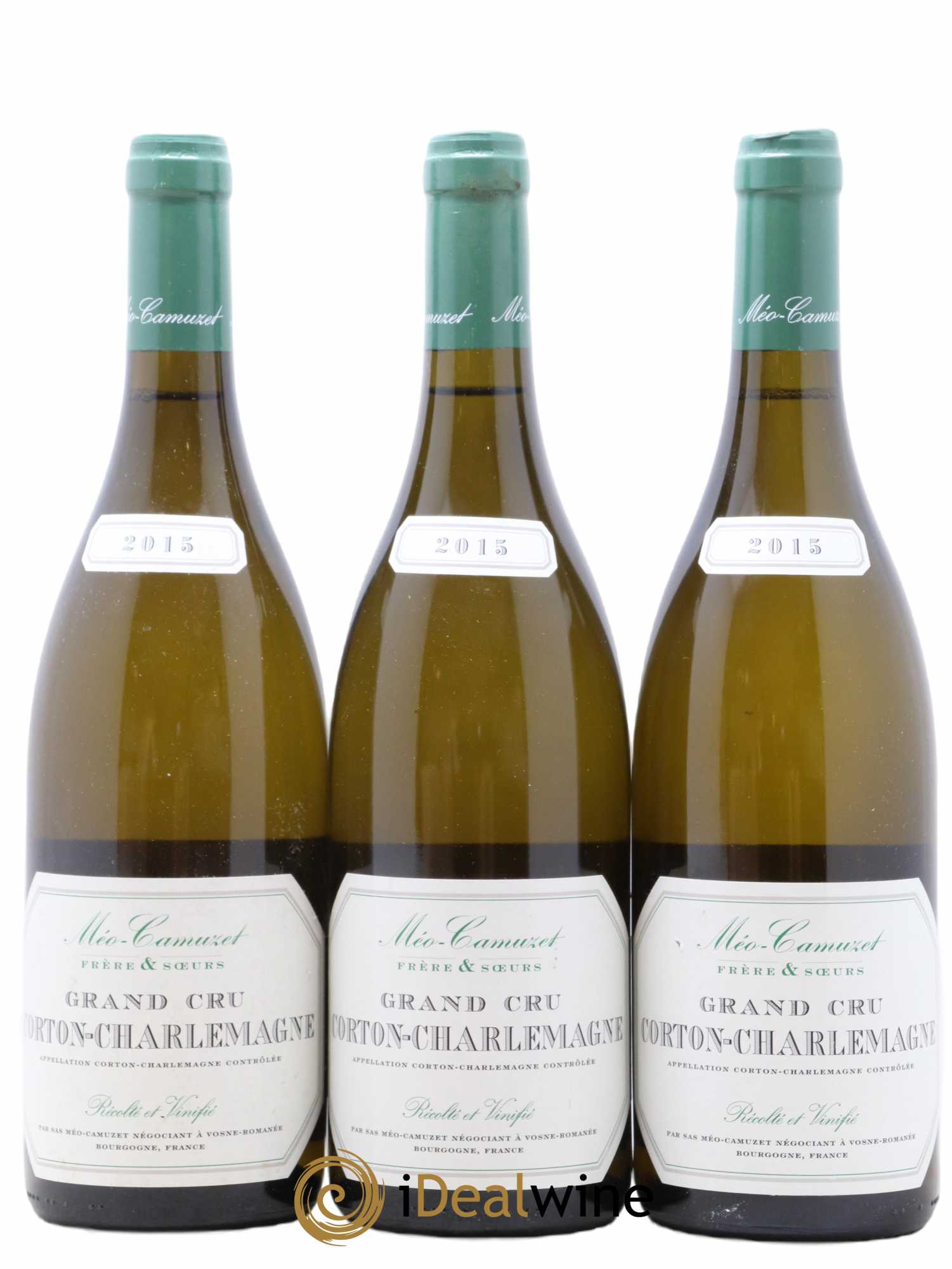 Corton-Charlemagne Grand Cru Méo-Camuzet (Frère & Soeurs) 2015 - Lot de 3 bouteilles - 0