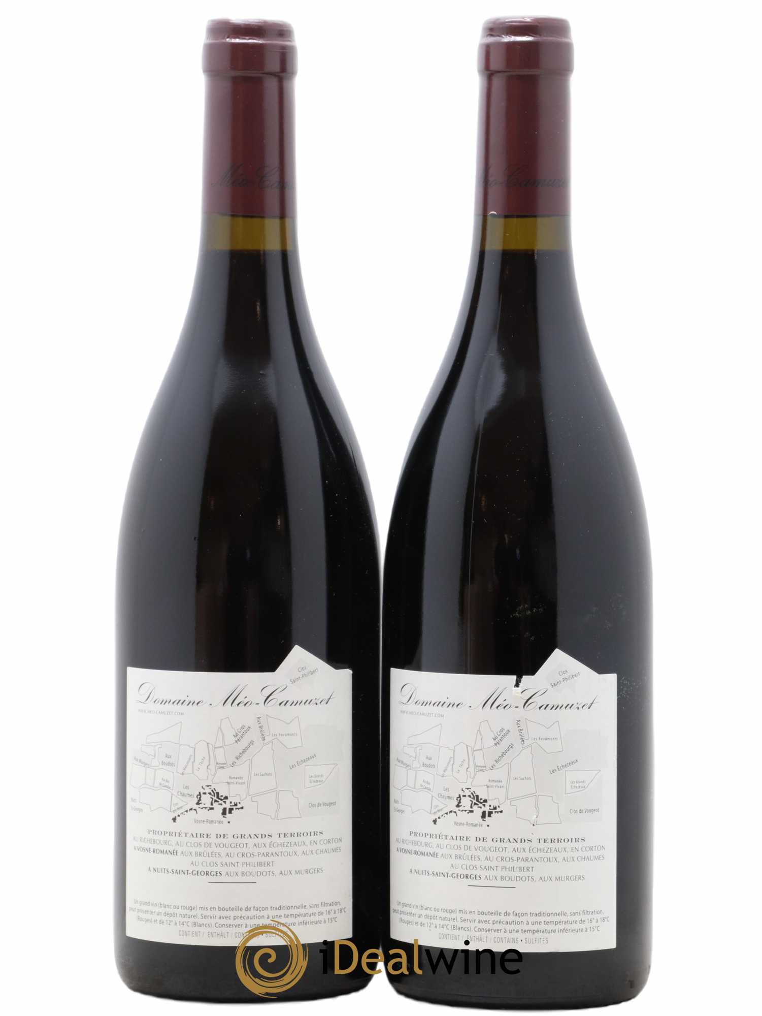 Nuits-Saint-Georges 1er Cru Aux Boudots Méo-Camuzet (Domaine) 2014 - Lot de 2 bouteilles - 1