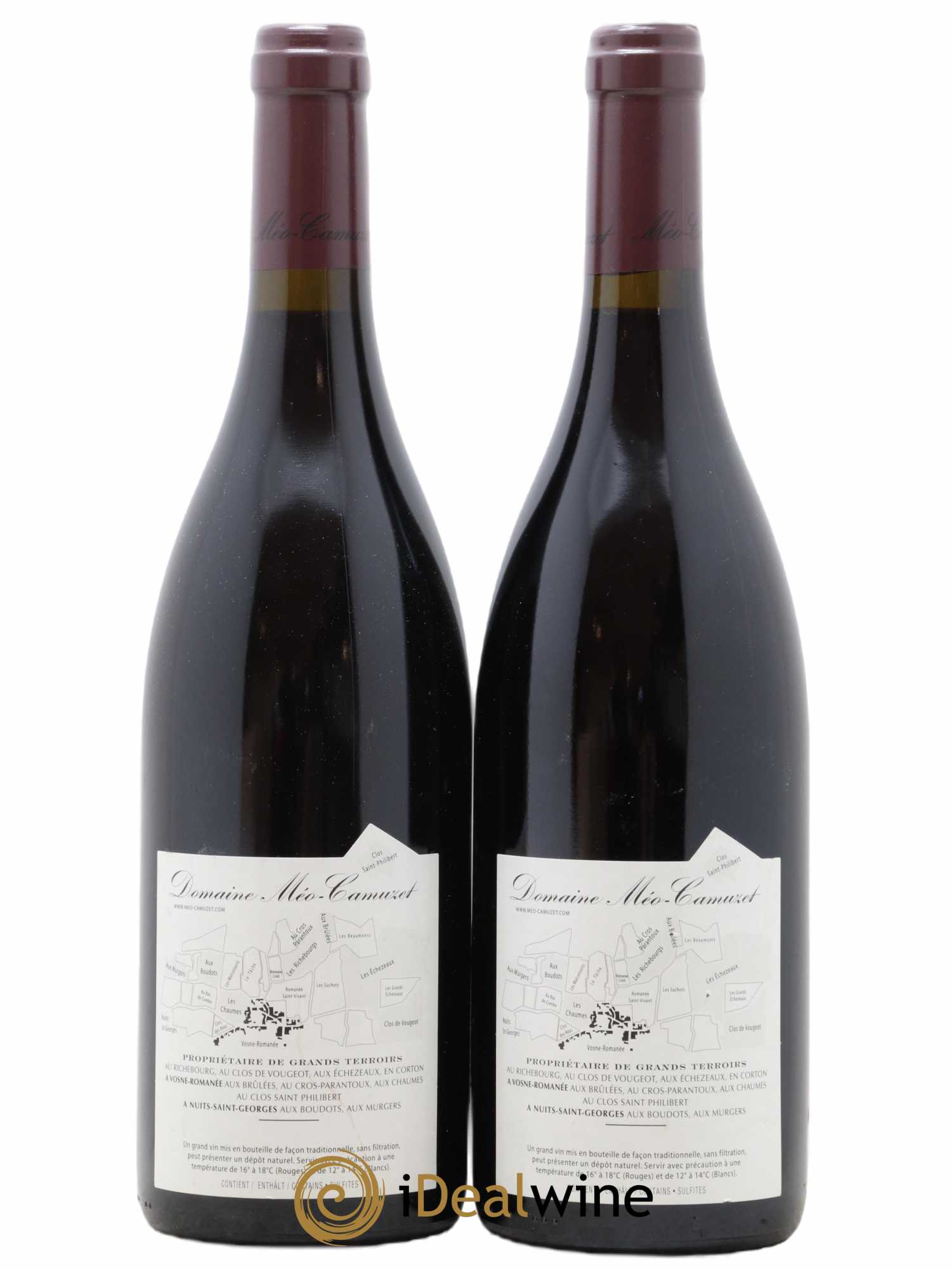 Nuits-Saint-Georges 1er Cru Aux Murgers Méo-Camuzet (Domaine) 2013 - Lot de 2 bouteilles - 1