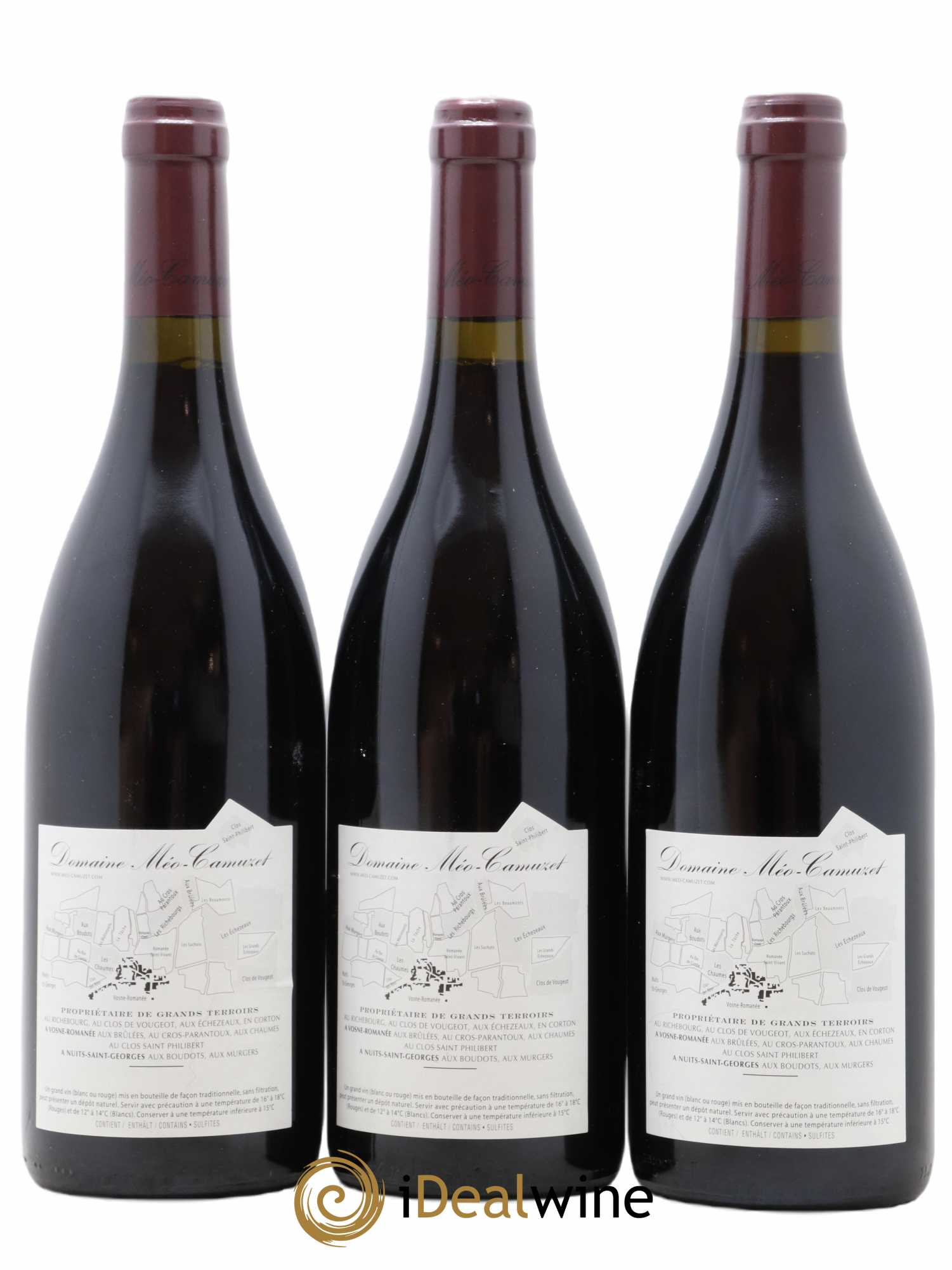 Nuits-Saint-Georges 1er Cru Aux Murgers Méo-Camuzet (Domaine) 2014 - Lot de 3 bouteilles - 1