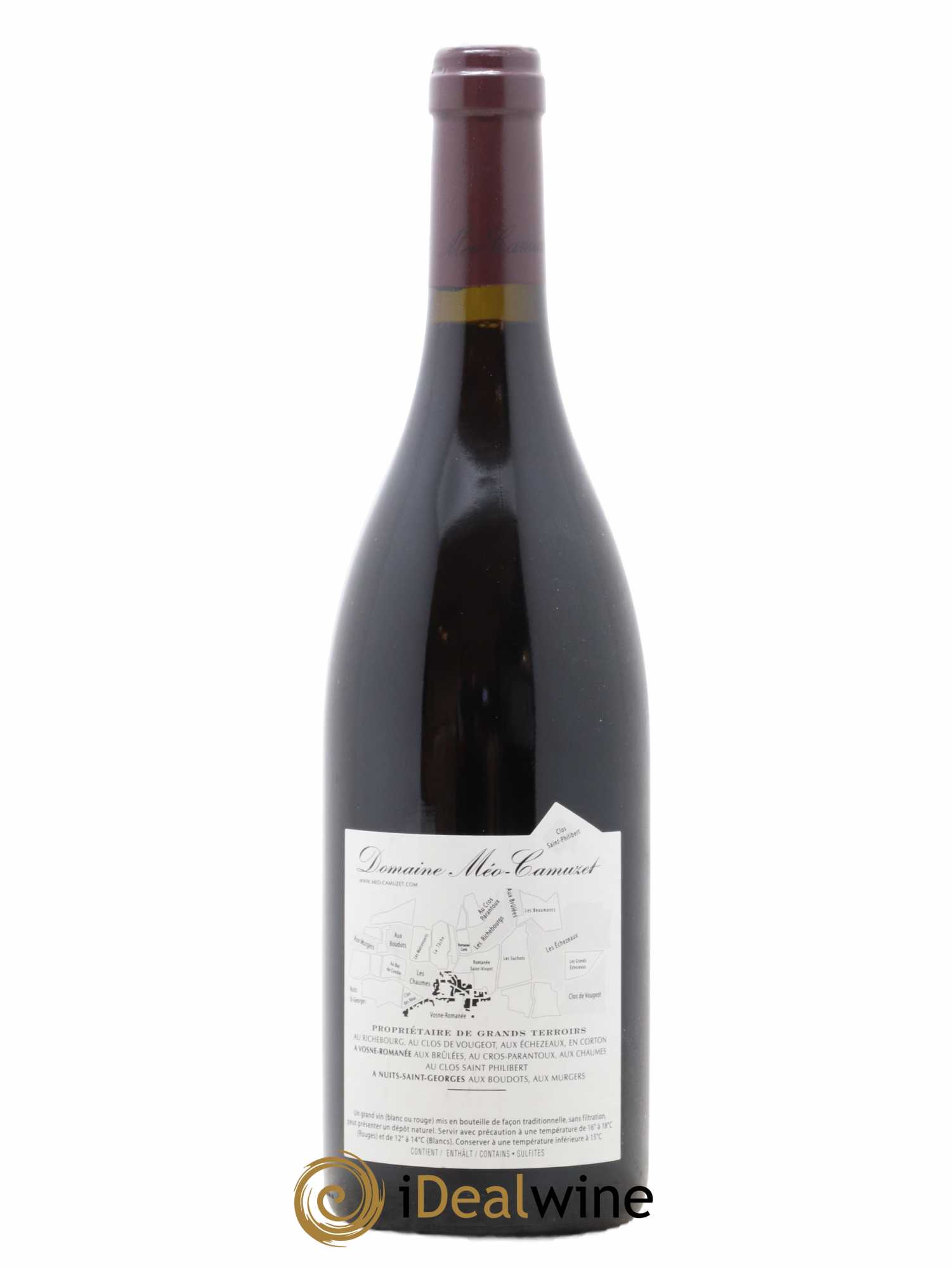Corton Grand Cru Clos Rognet Méo-Camuzet (Domaine) 2015 - Lot de 1 bouteille - 1