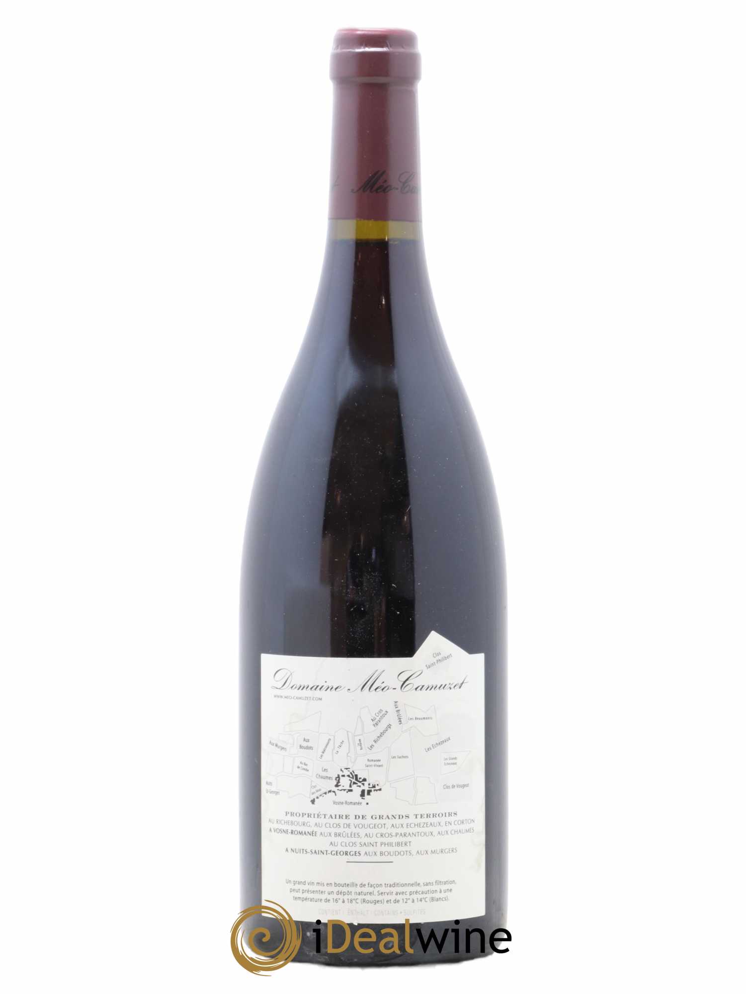 Clos de Vougeot Grand Cru Méo-Camuzet (Domaine) 2007 - Lot de 1 bouteille - 1
