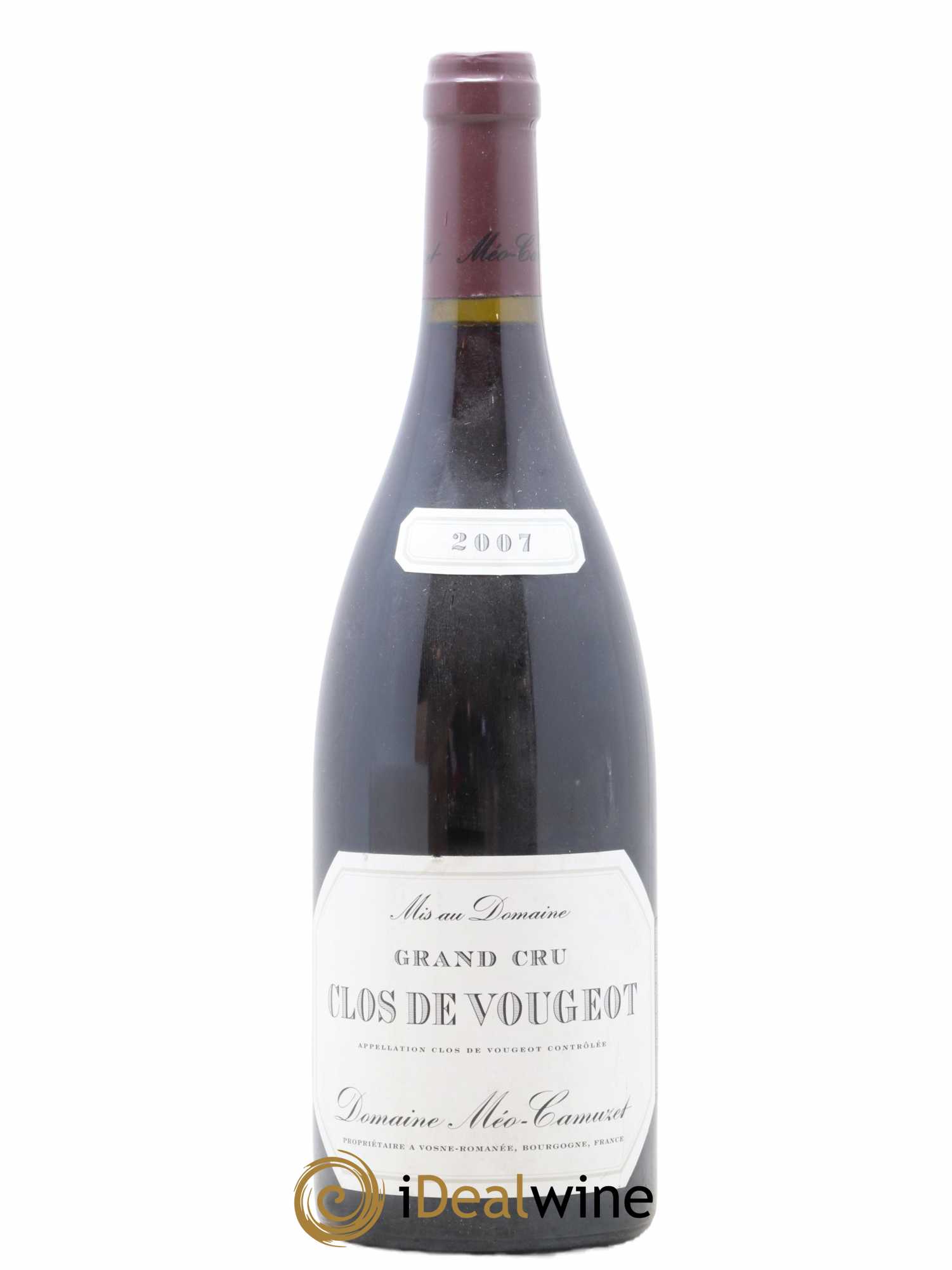 Clos de Vougeot Grand Cru Méo-Camuzet (Domaine) 2007 - Lot de 1 bouteille - 0