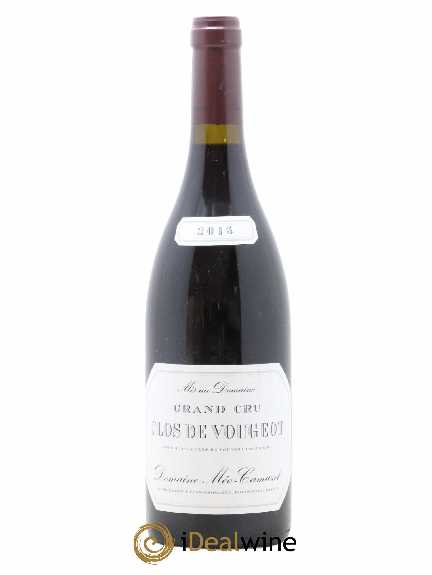 Clos de Vougeot Grand Cru Méo-Camuzet (Domaine) 2015 - Lot de 1 bouteille - 0