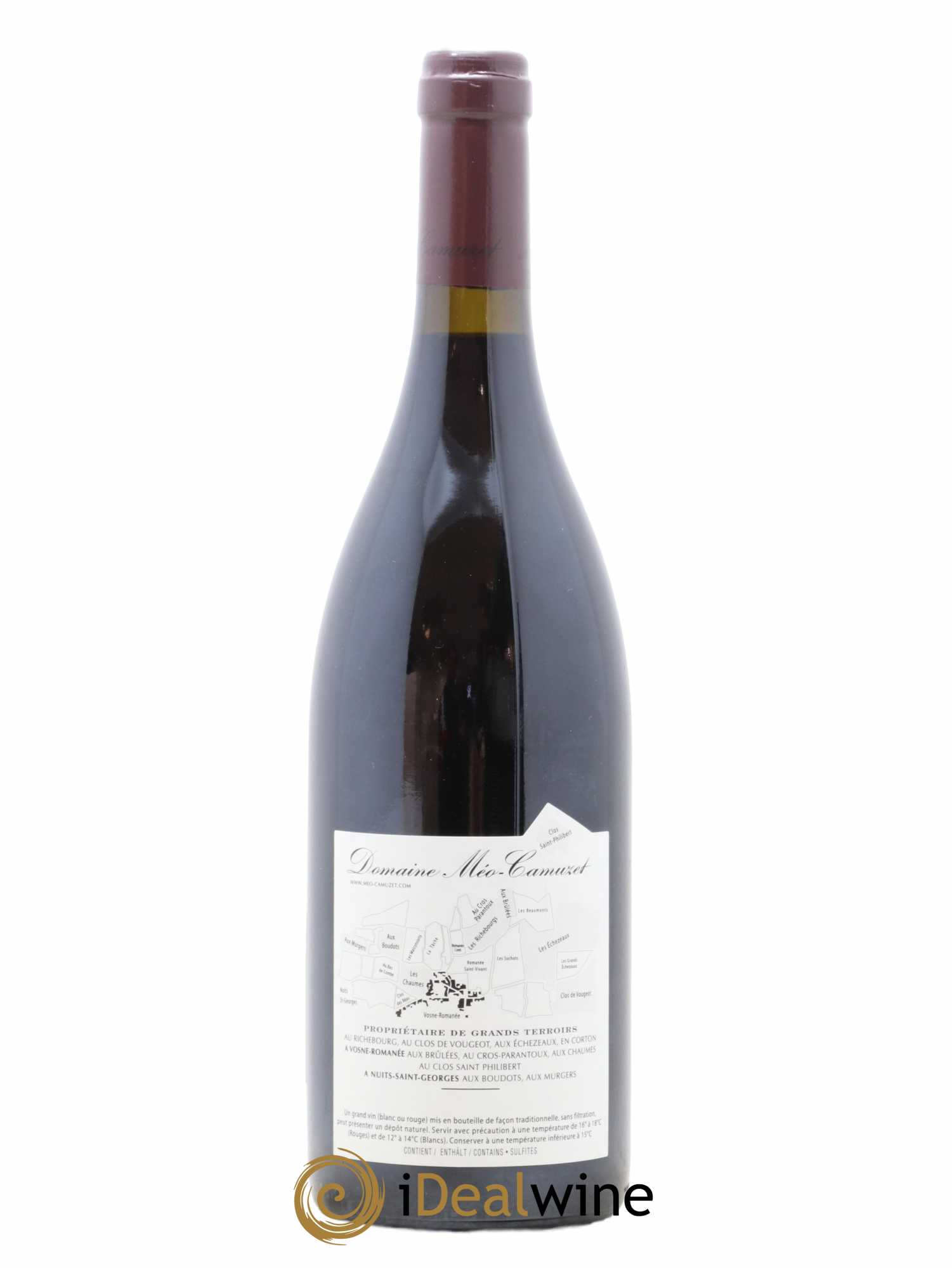 Clos de Vougeot Grand Cru Méo-Camuzet (Domaine) 2016 - Lot de 1 bouteille - 1