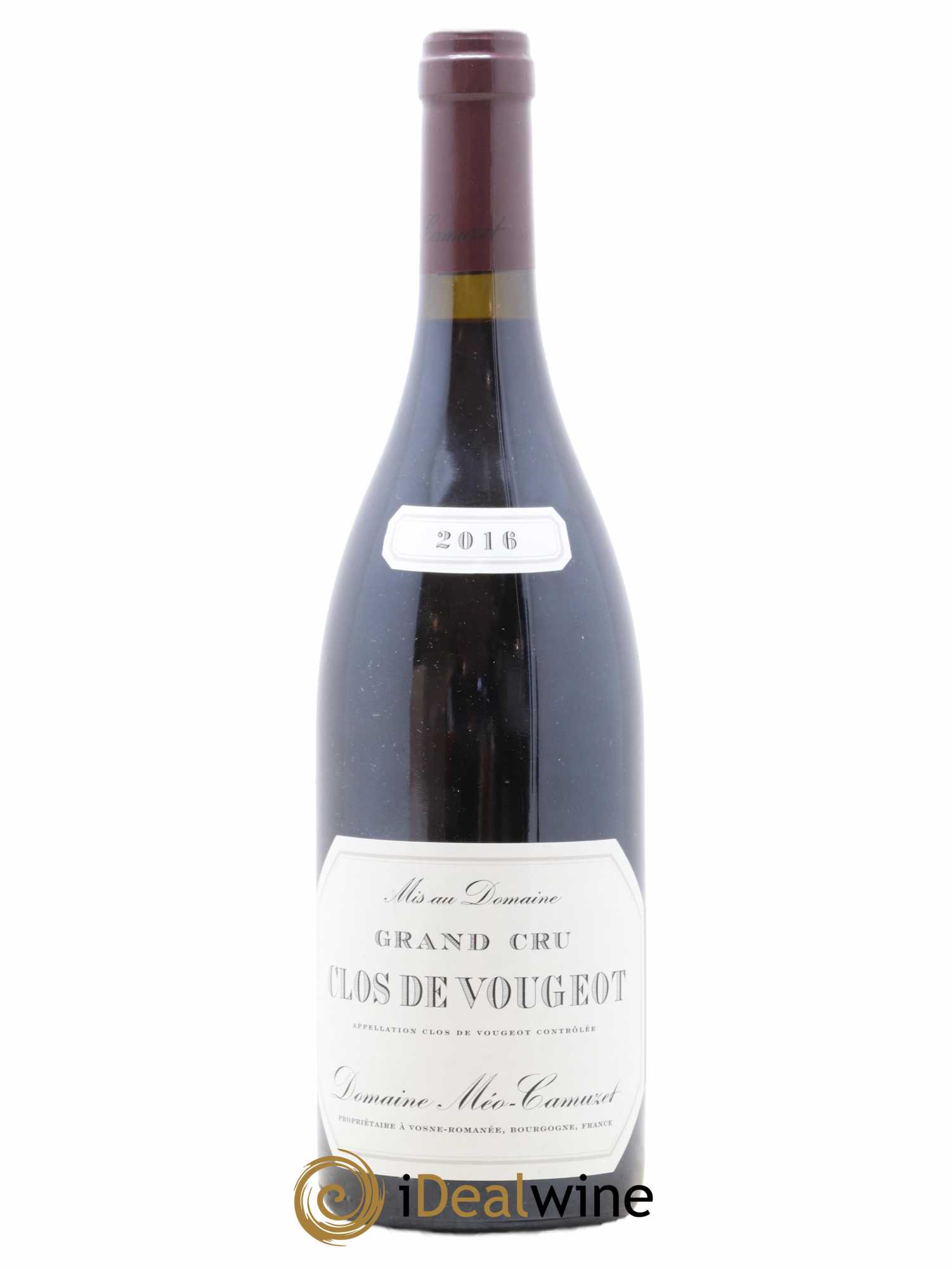 Clos de Vougeot Grand Cru Méo-Camuzet (Domaine) 2016 - Lot de 1 bouteille - 0
