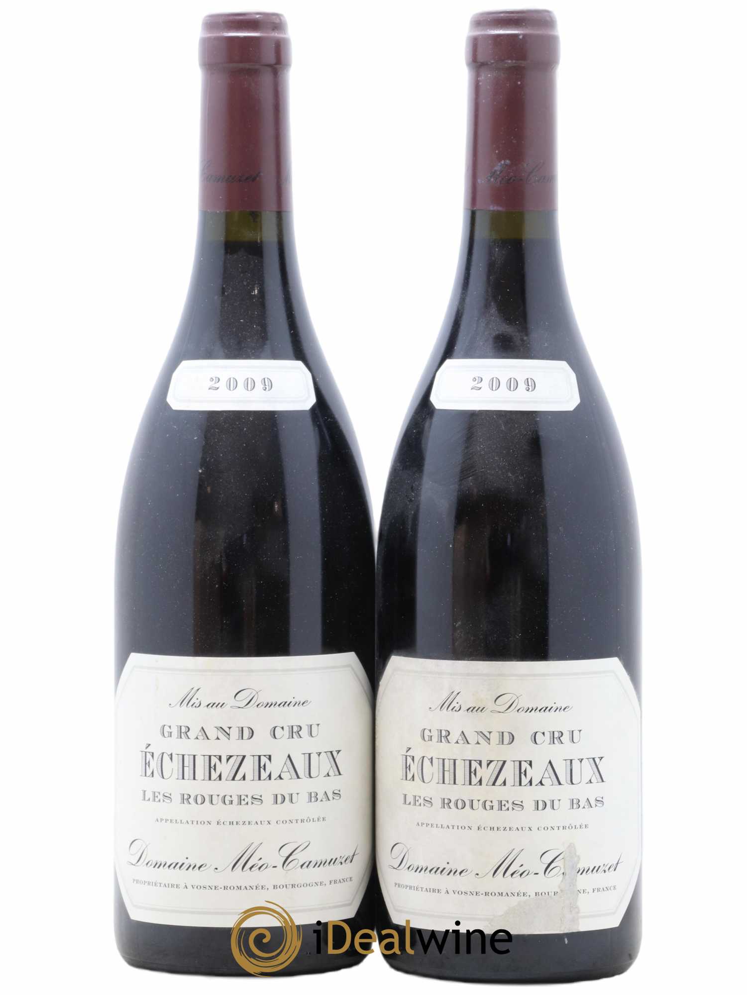 Echezeaux Grand Cru Les Rouges du Bas Méo-Camuzet (Domaine) 2009 - Posten von 2 Flaschen - 0