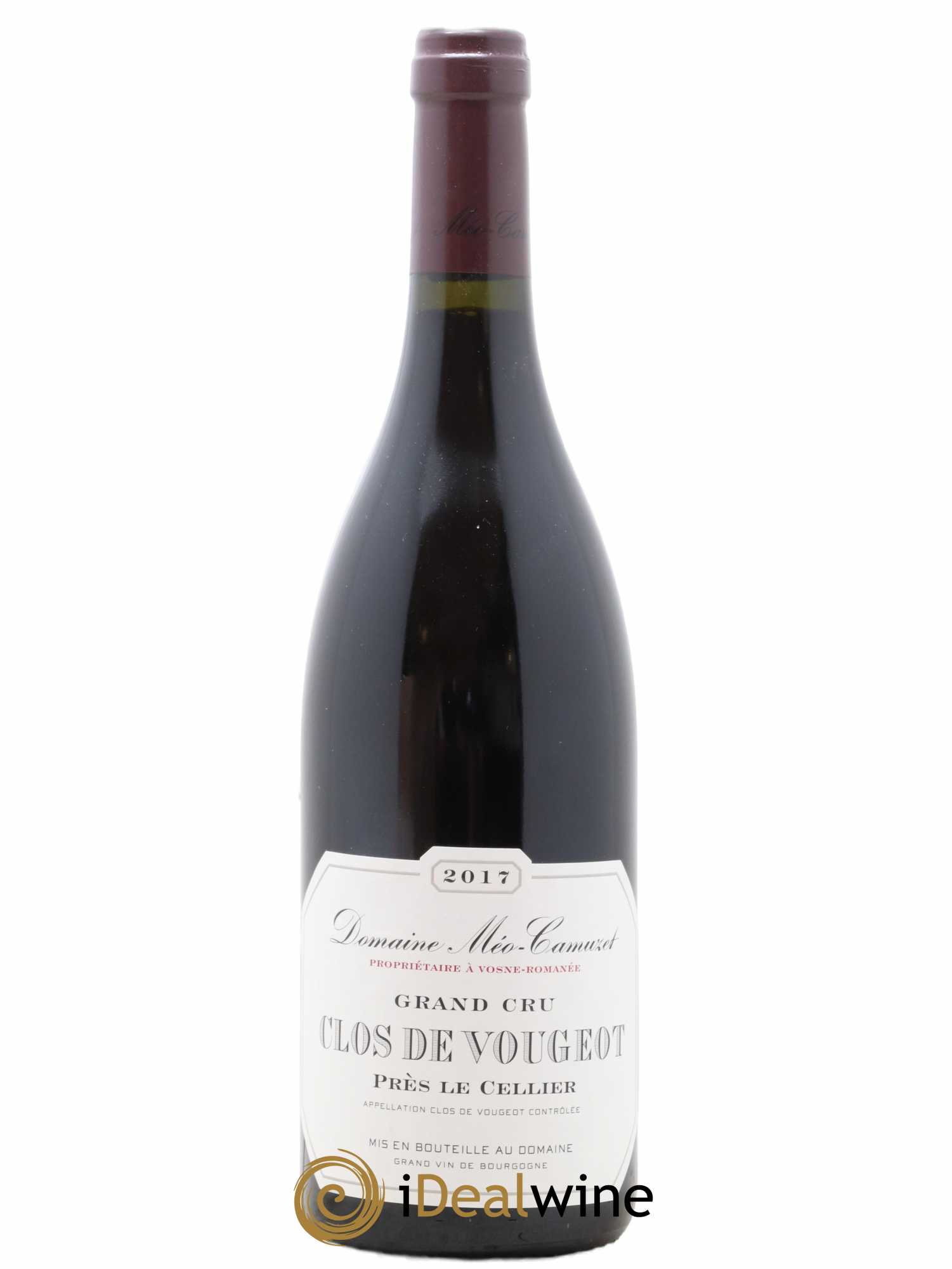 Clos de Vougeot Grand Cru Près le Cellier Méo-Camuzet (Domaine) 2017 - Lot de 1 bouteille - 0
