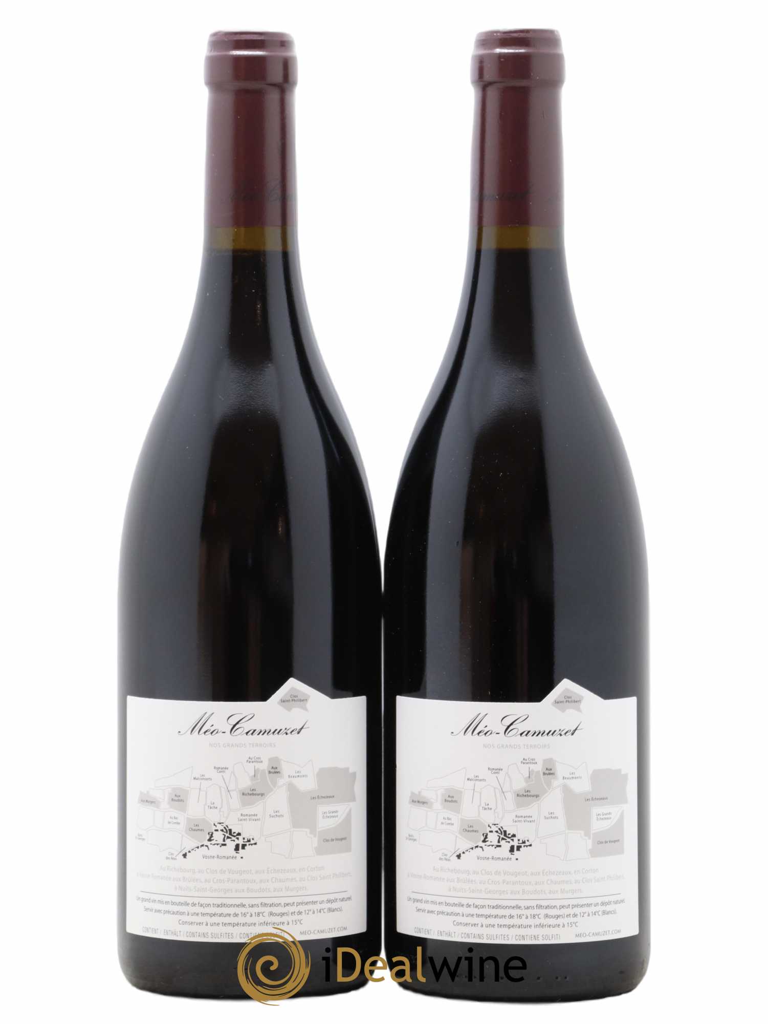 Corton Grand Cru Clos Rognet Méo-Camuzet (Domaine) 2018 - Lot de 2 bouteilles - 1