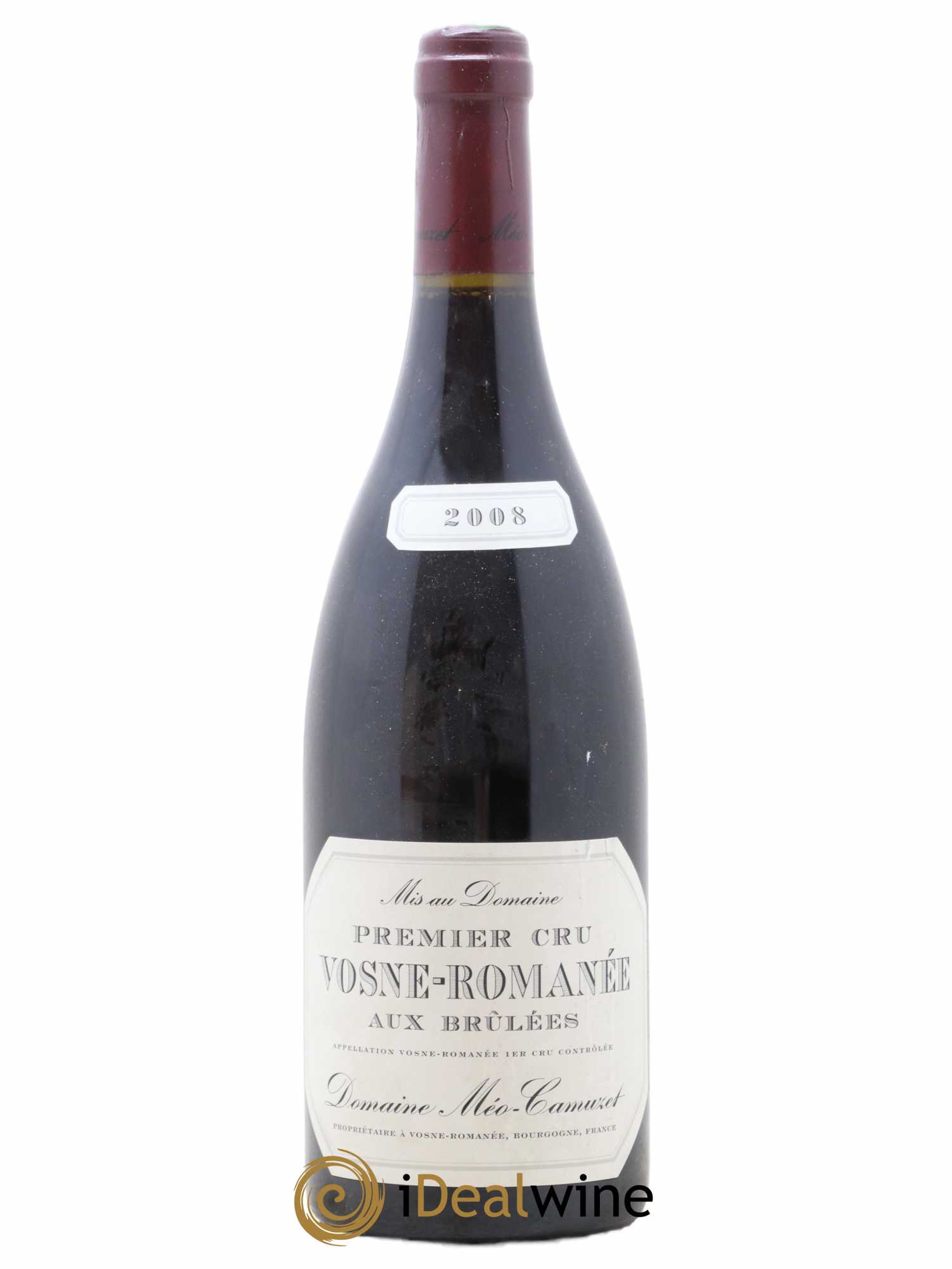 Vosne-Romanée 1er Cru Aux Brûlées Méo-Camuzet (Domaine) 2008 - Lot de 1 bouteille - 0