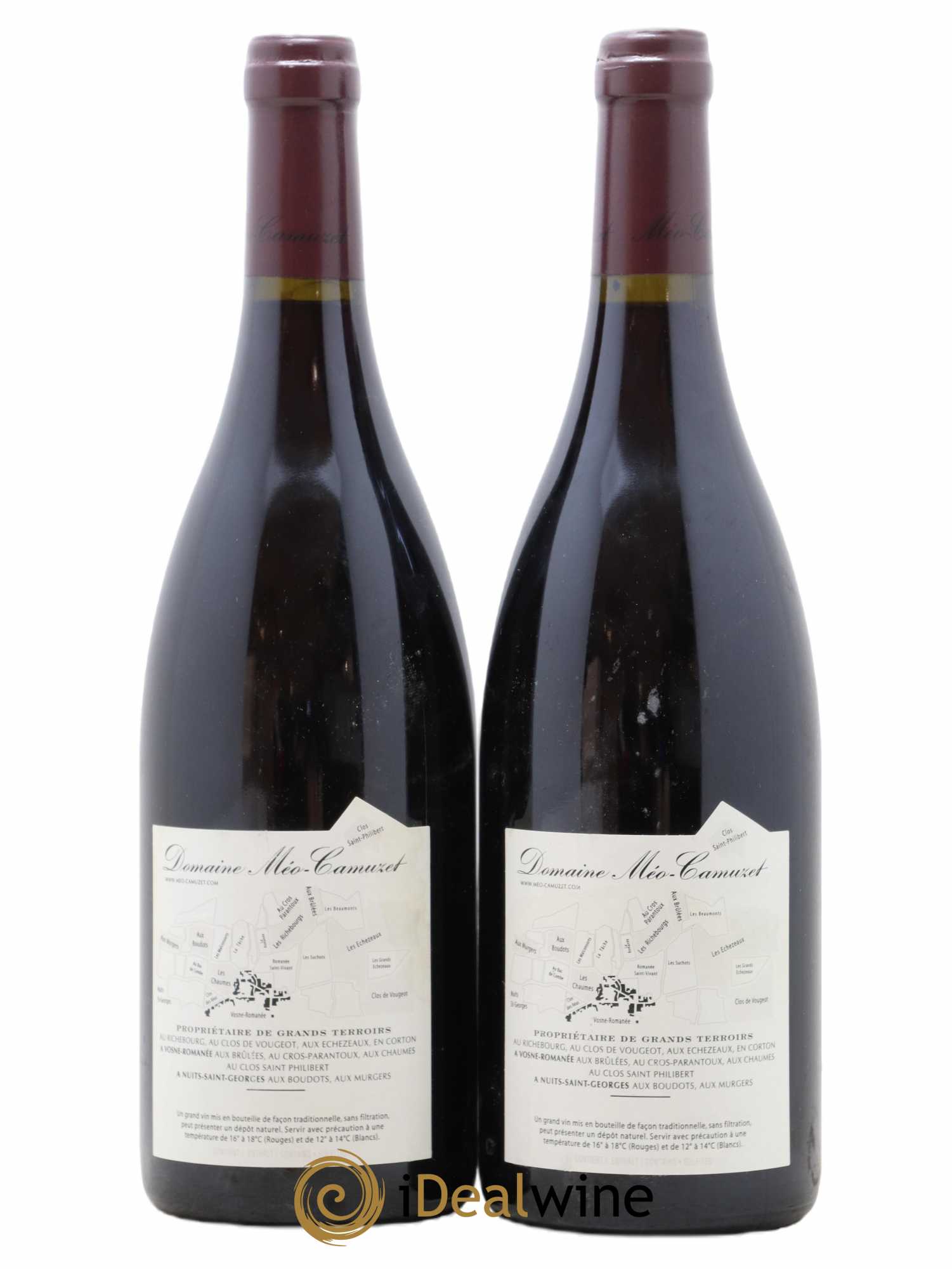 Corton Grand Cru Clos Rognet Méo-Camuzet (Domaine) 2007 - Lot de 2 bouteilles - 1