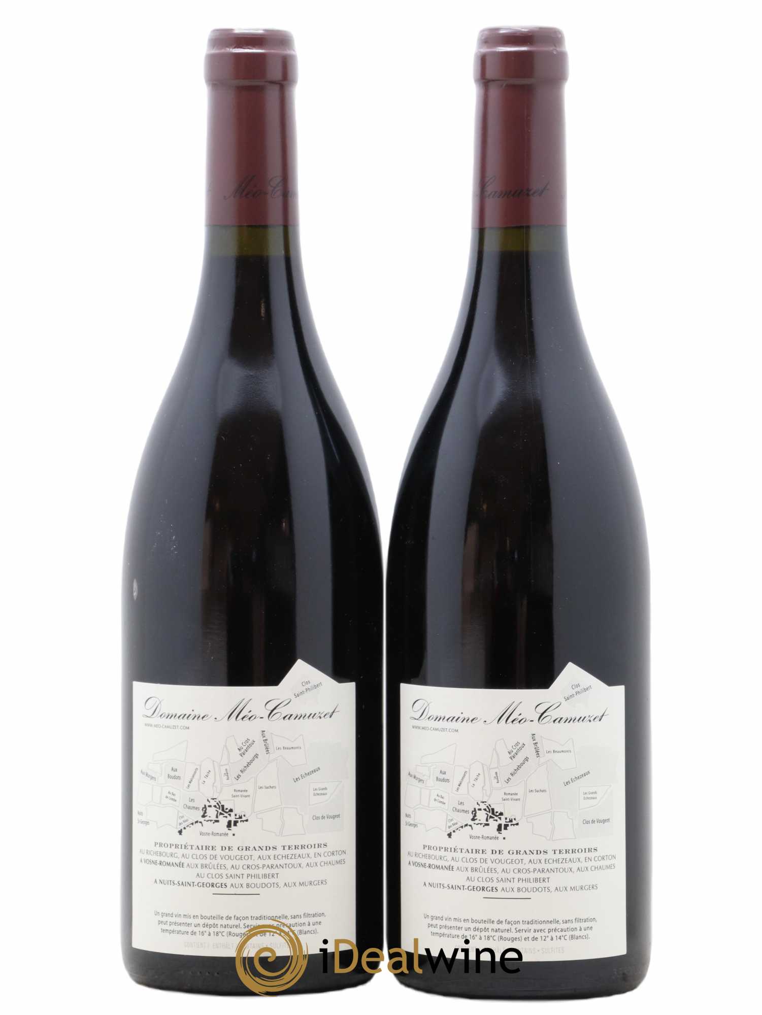 Corton Grand Cru Clos Rognet Méo-Camuzet (Domaine) 2009 - Lot de 2 bouteilles - 1
