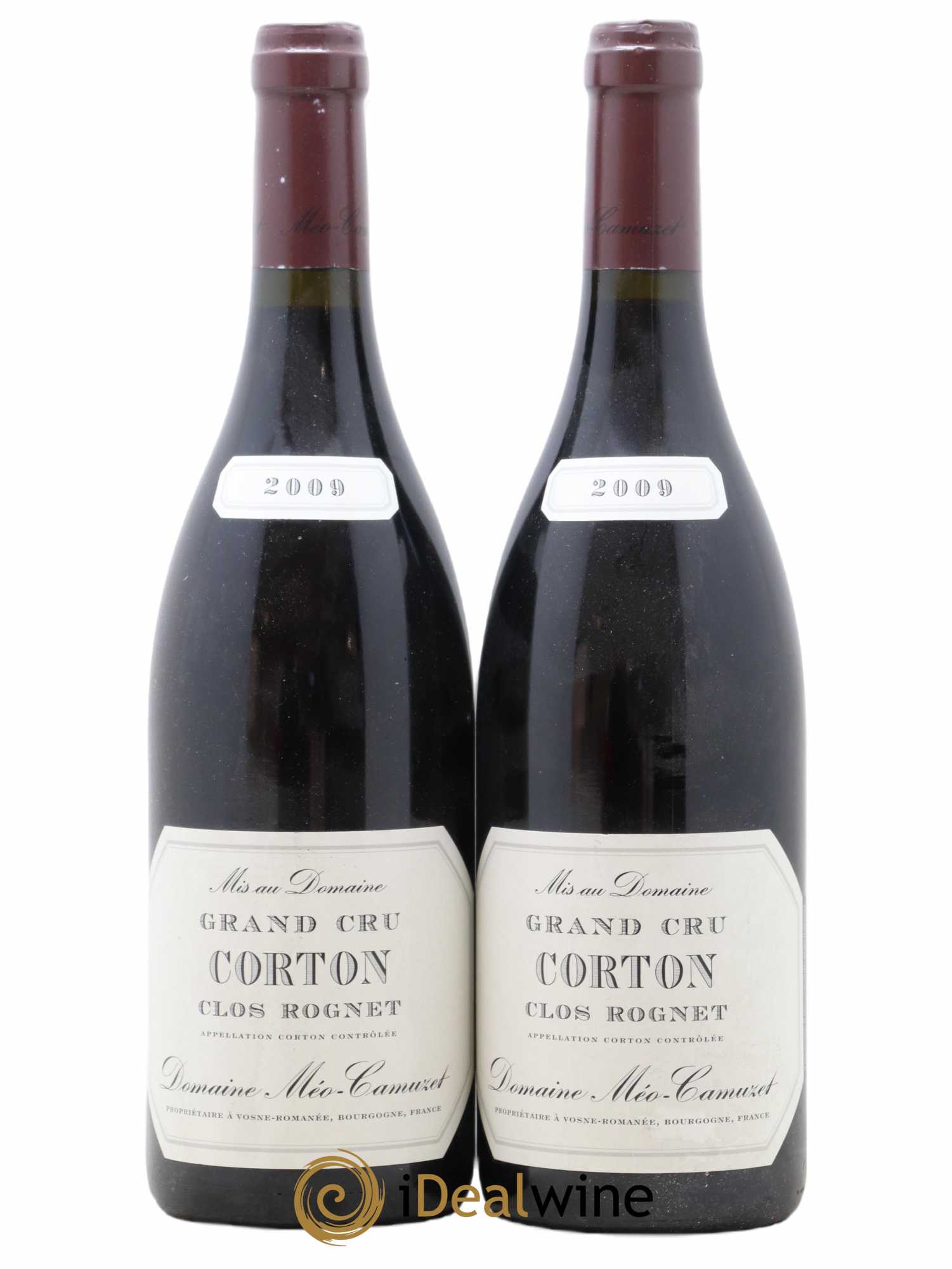 Corton Grand Cru Clos Rognet Méo-Camuzet (Domaine) 2009 - Lot de 2 bouteilles - 0