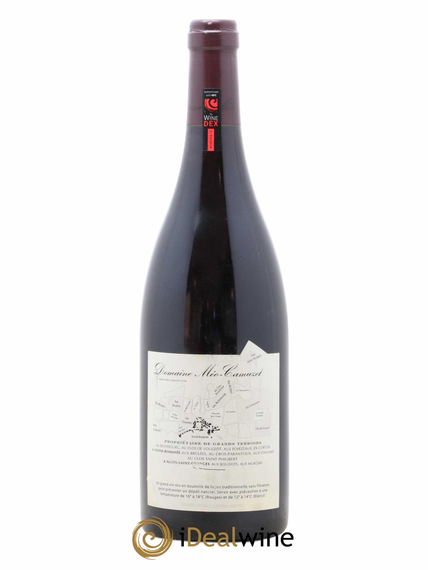 Vosne-Romanée 1er Cru Au Cros Parantoux Méo-Camuzet (Domaine) 2001 - Lot de 1 bouteille - 1