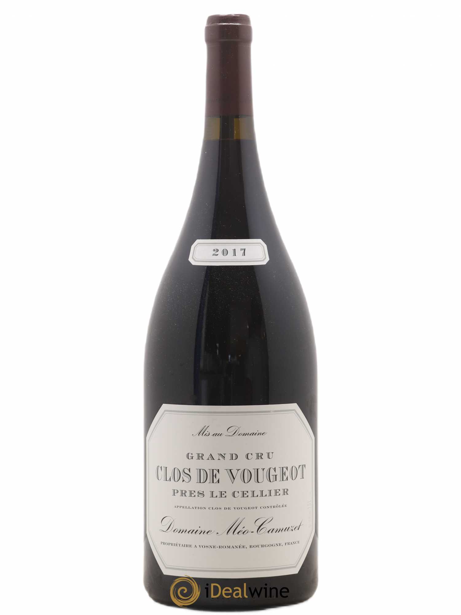 Clos de Vougeot Grand Cru Près le Cellier Méo-Camuzet (Domaine) 2017 - Lot de 1 magnum - 0