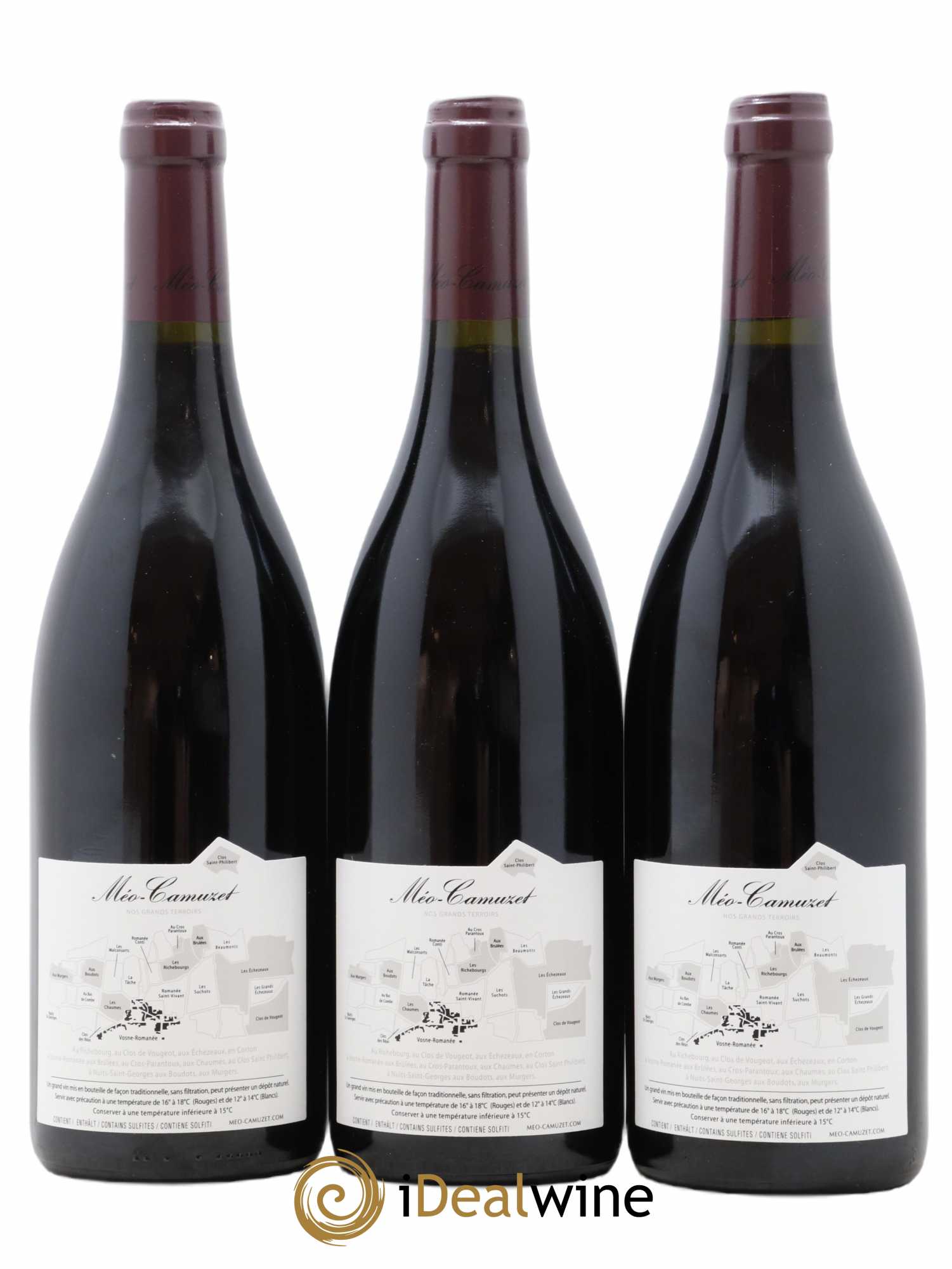 Corton Grand Cru Clos Rognet Méo-Camuzet (Domaine) 2017 - Lot de 3 bouteilles - 1