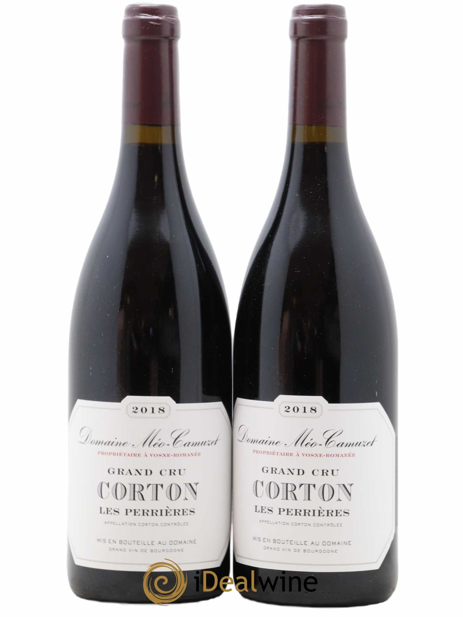 Corton Grand Cru Les Perrières Méo-Camuzet (Domaine) 2018 - Lot de 2 bouteilles - 0