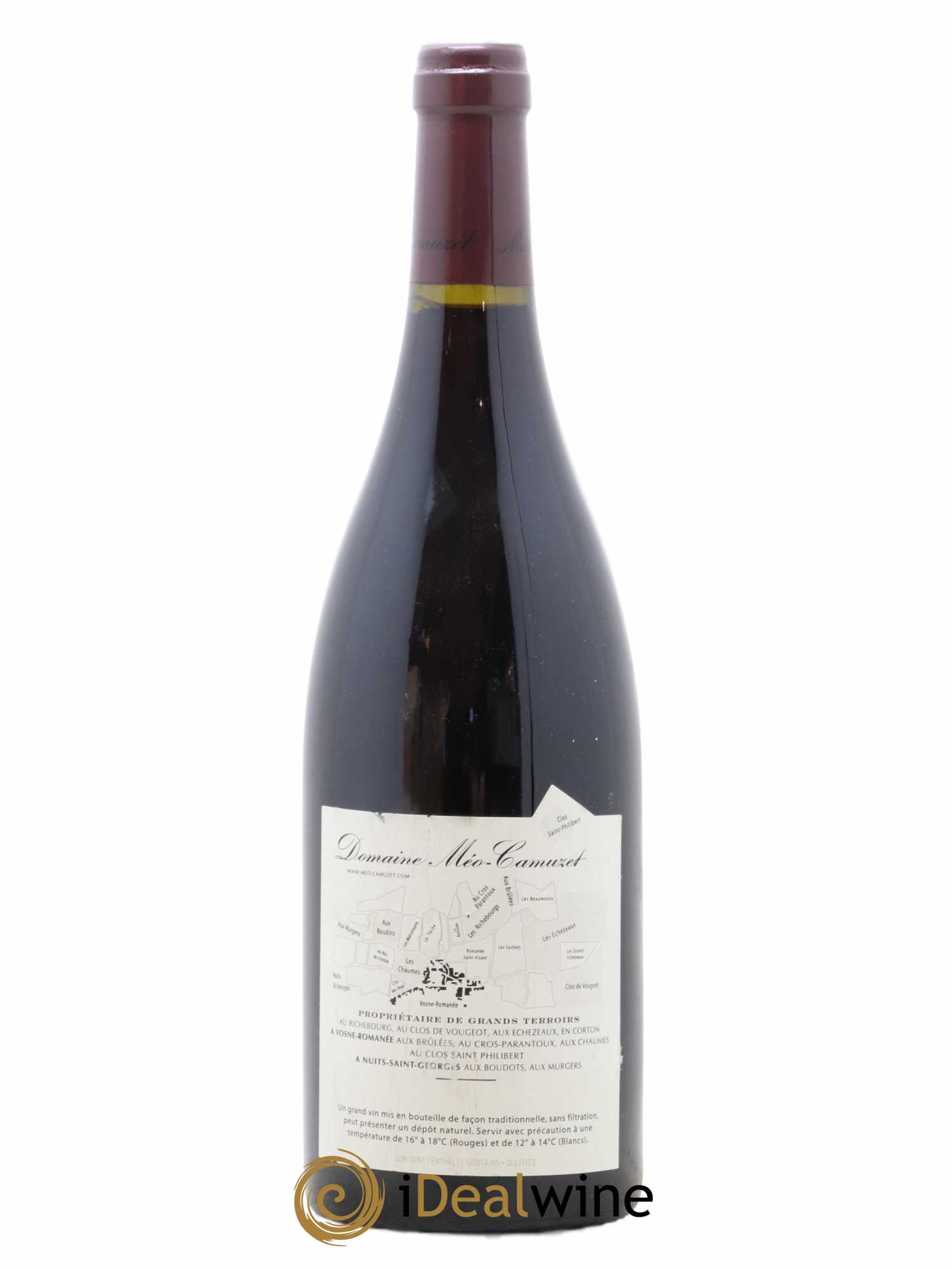 Echezeaux Grand Cru Les Rouges du Bas Méo-Camuzet (Domaine) 2001 - Lot de 1 bouteille - 1