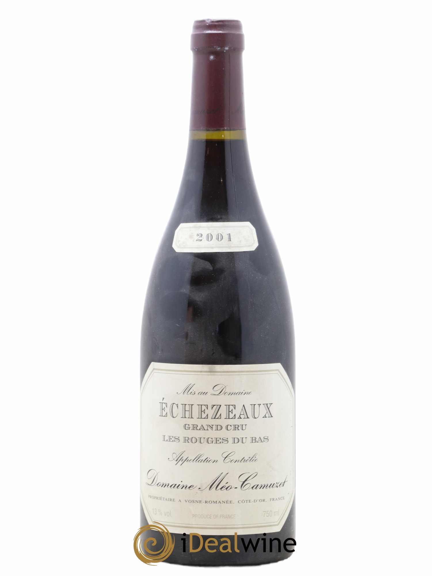 Echezeaux Grand Cru Les Rouges du Bas Méo-Camuzet (Domaine) 2001 - Lot de 1 bouteille - 0