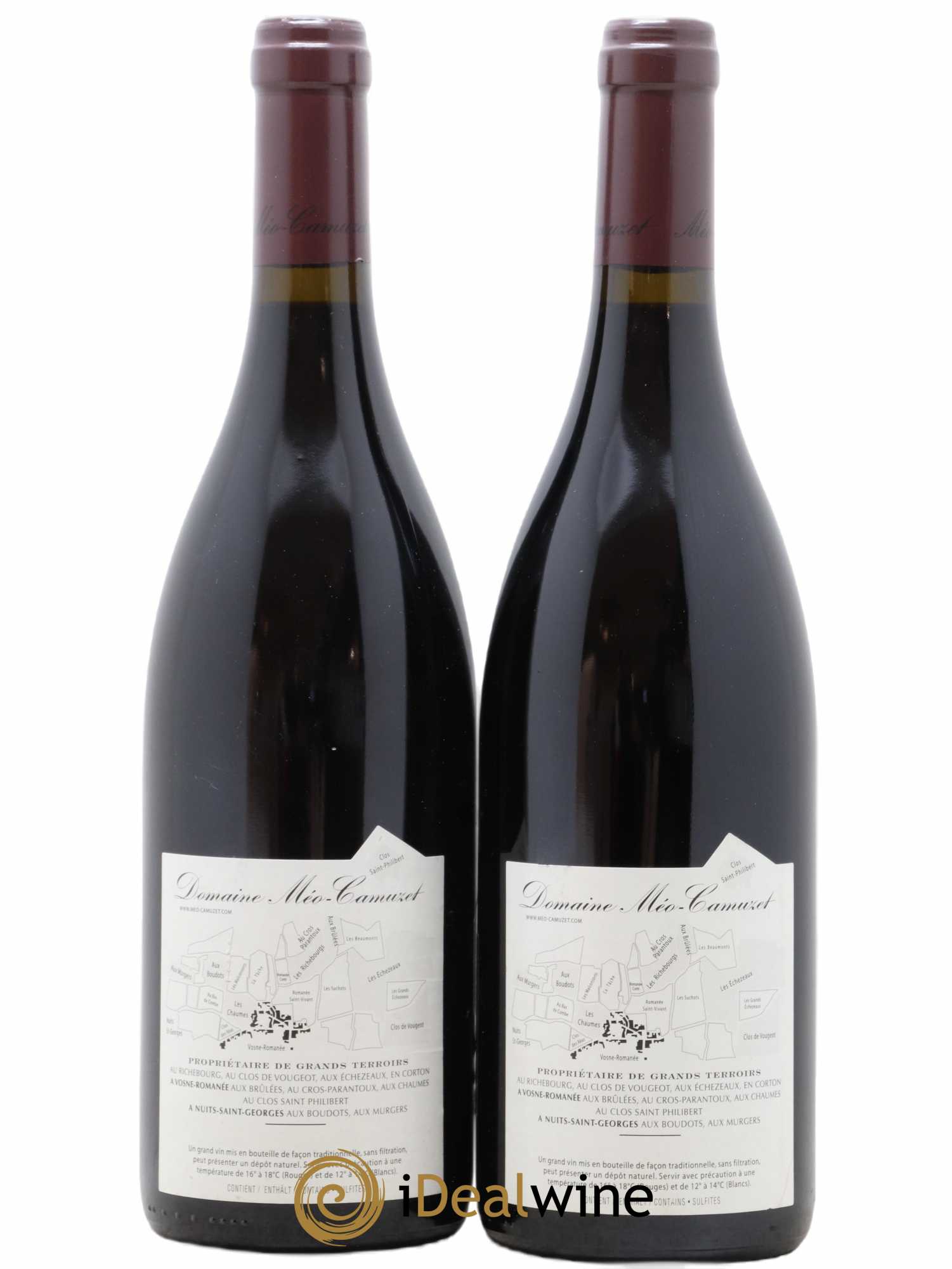 Nuits-Saint-Georges 1er Cru Aux Boudots Méo-Camuzet (Domaine) 2013 - Lot de 2 bouteilles - 1