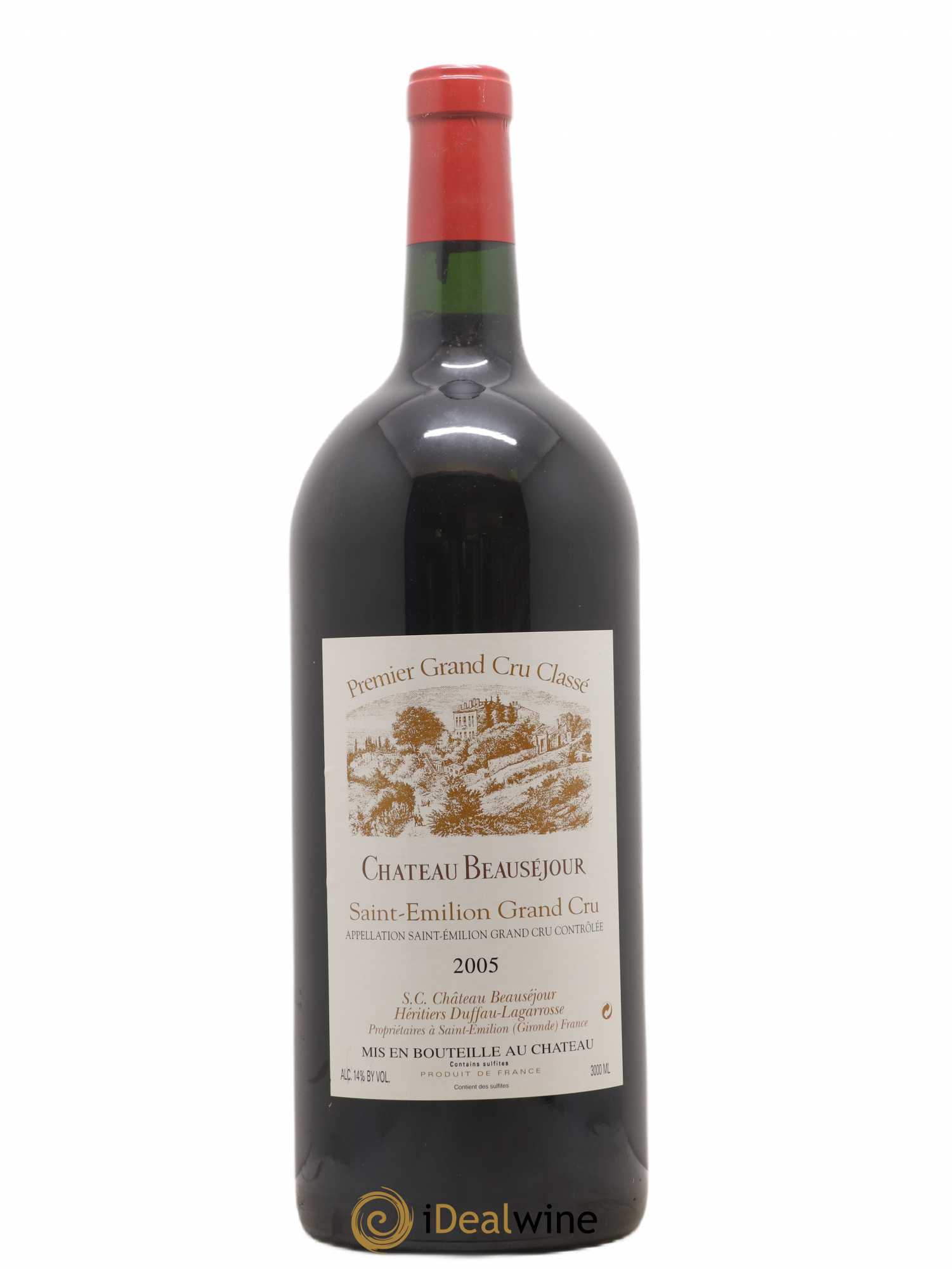 Château Beauséjour (Duffau-Lagarrosse) 1er Grand Cru Classé B 2005 - Lot de 1 double magnum - 0
