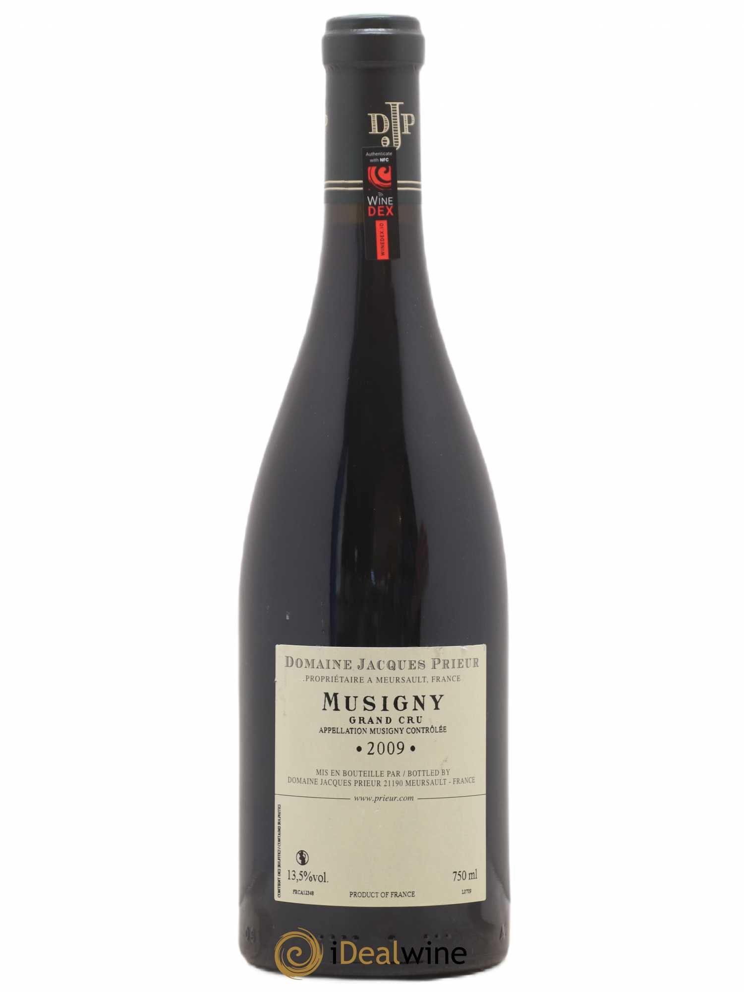 Musigny Grand Cru Jacques Prieur (Domaine) 2009 - Lot de 1 bouteille - 1