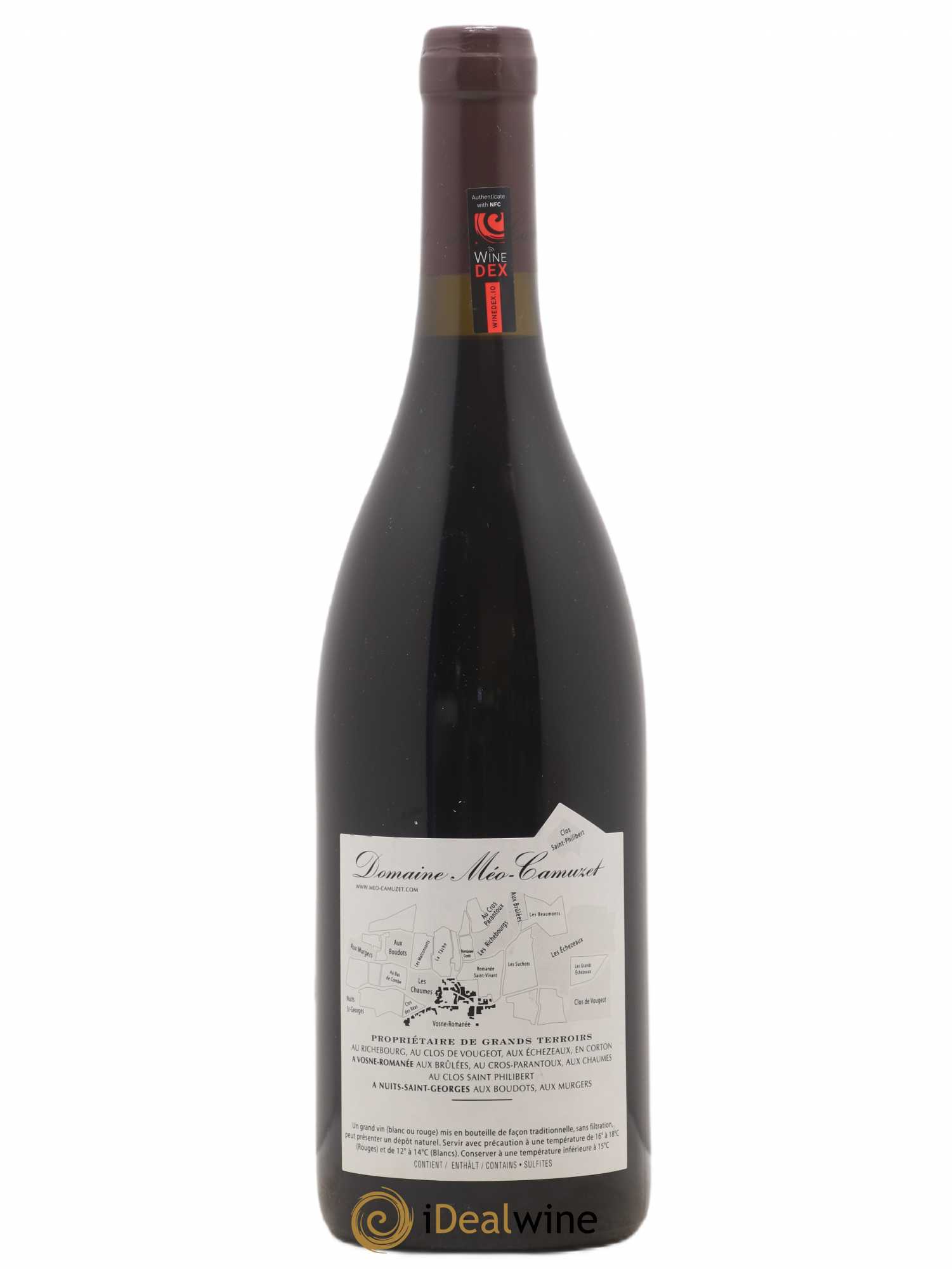 Vosne-Romanée 1er Cru Au Cros Parantoux Méo-Camuzet (Domaine) 2015 - Lot de 1 bouteille - 1