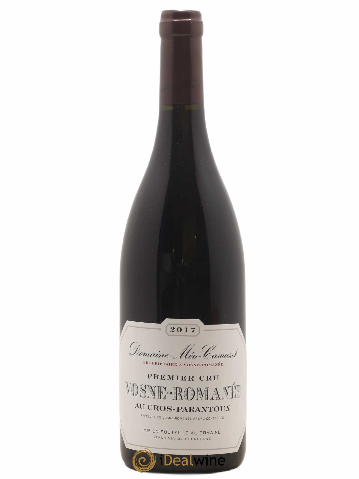 Vosne-Romanée 1er Cru Au Cros Parantoux Méo-Camuzet (Domaine) 2017 - Lot de 1 bouteille - 0