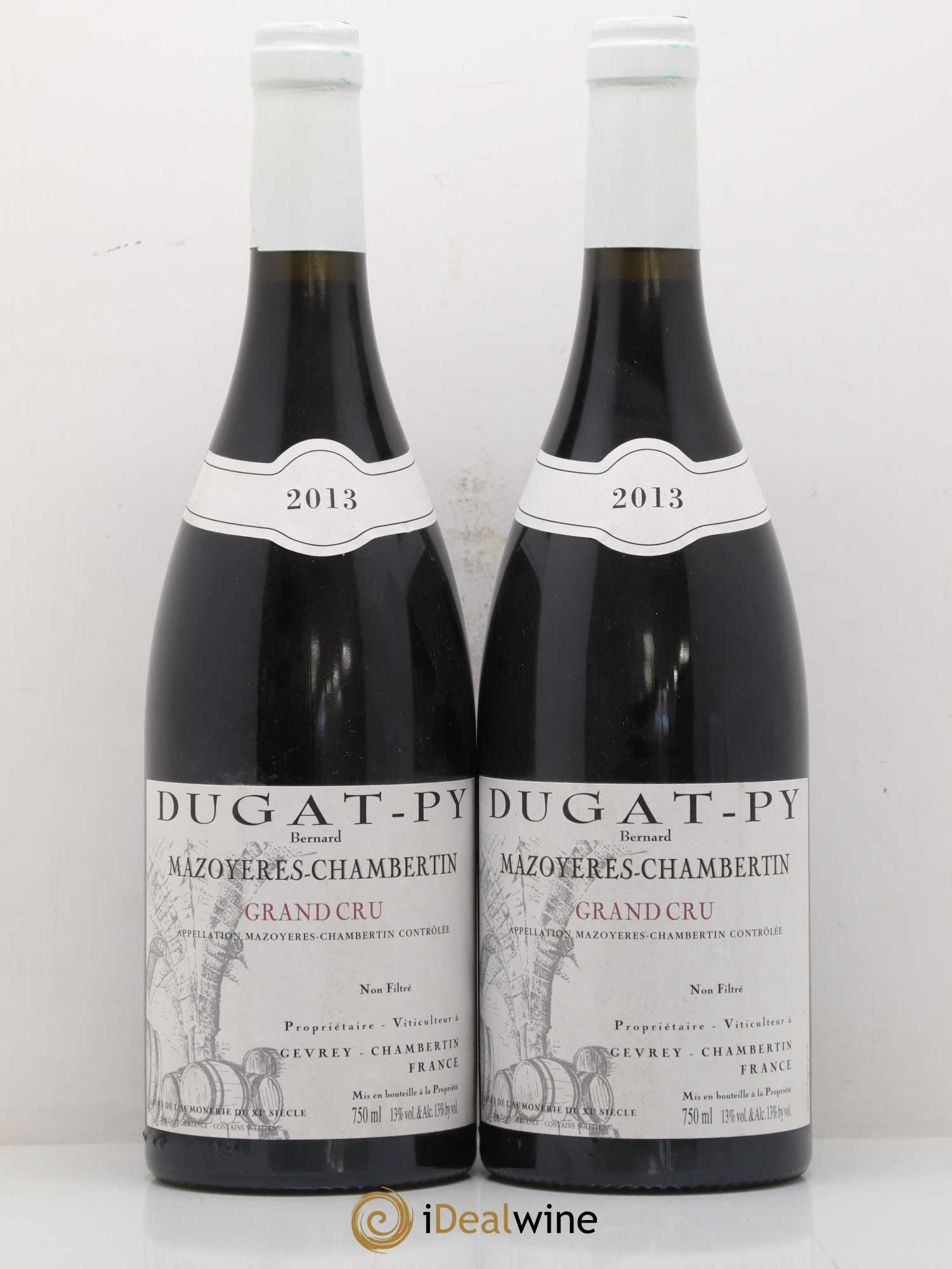 Mazoyères-Chambertin Grand Cru Dugat-Py 2013 - Lot de 2 bouteilles - 0