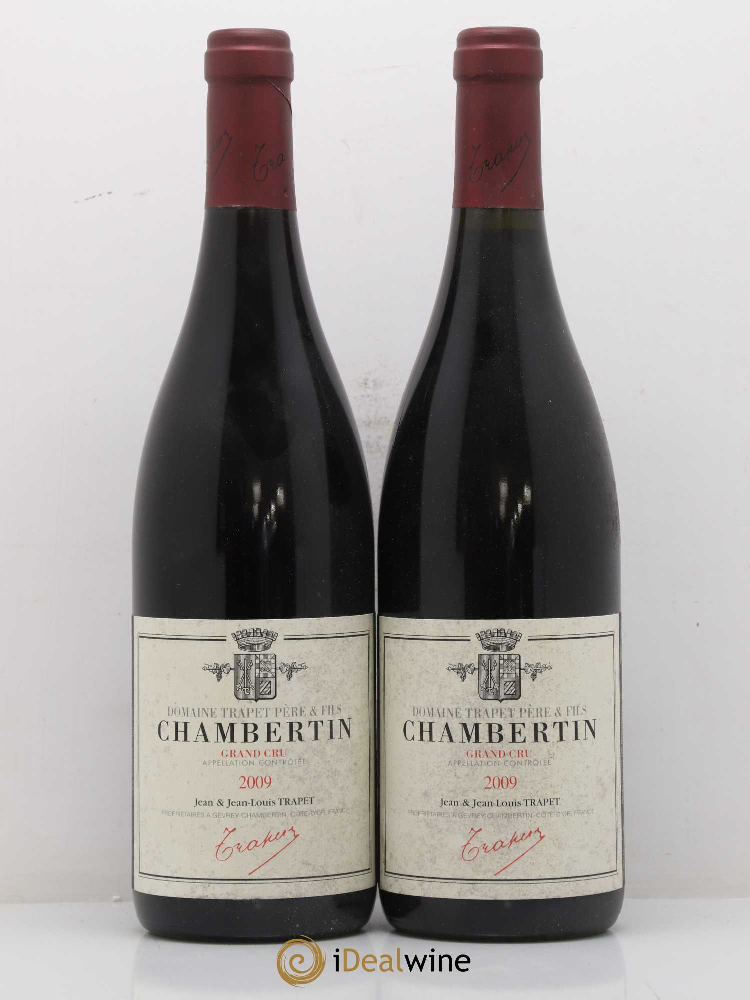 Chambertin Grand Cru Domaine Trapet 2009 - Lot de 2 bouteilles - 0