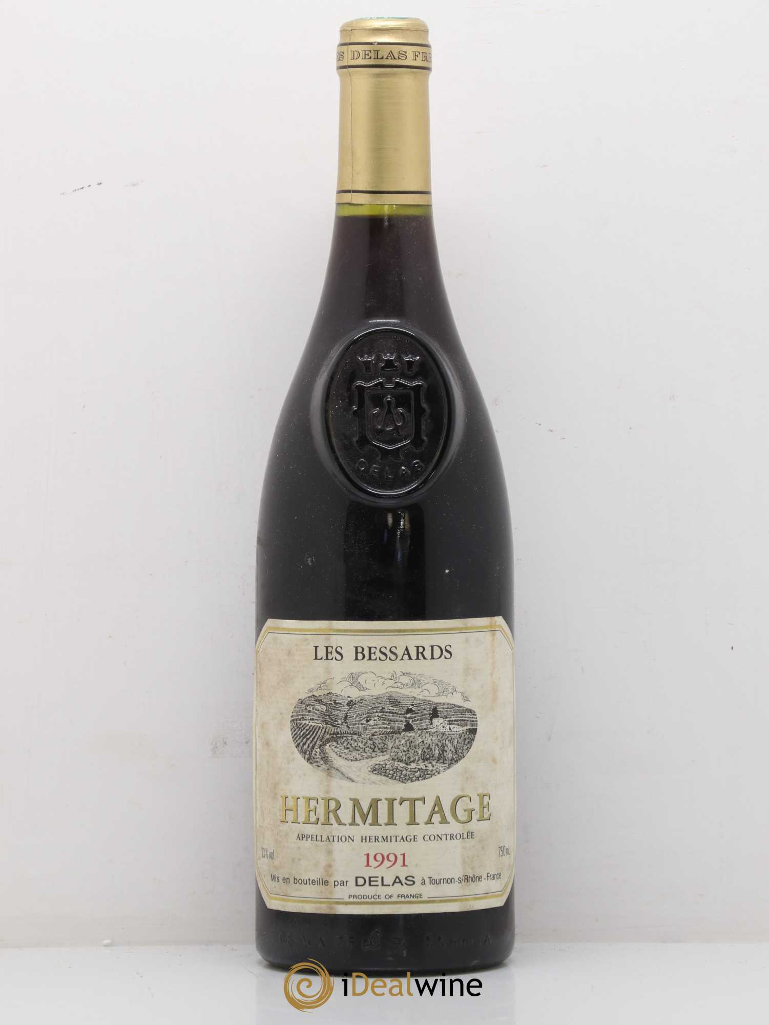 Hermitage Les Bessards Delas Frères 1991 - Lot de 1 bouteille - 0