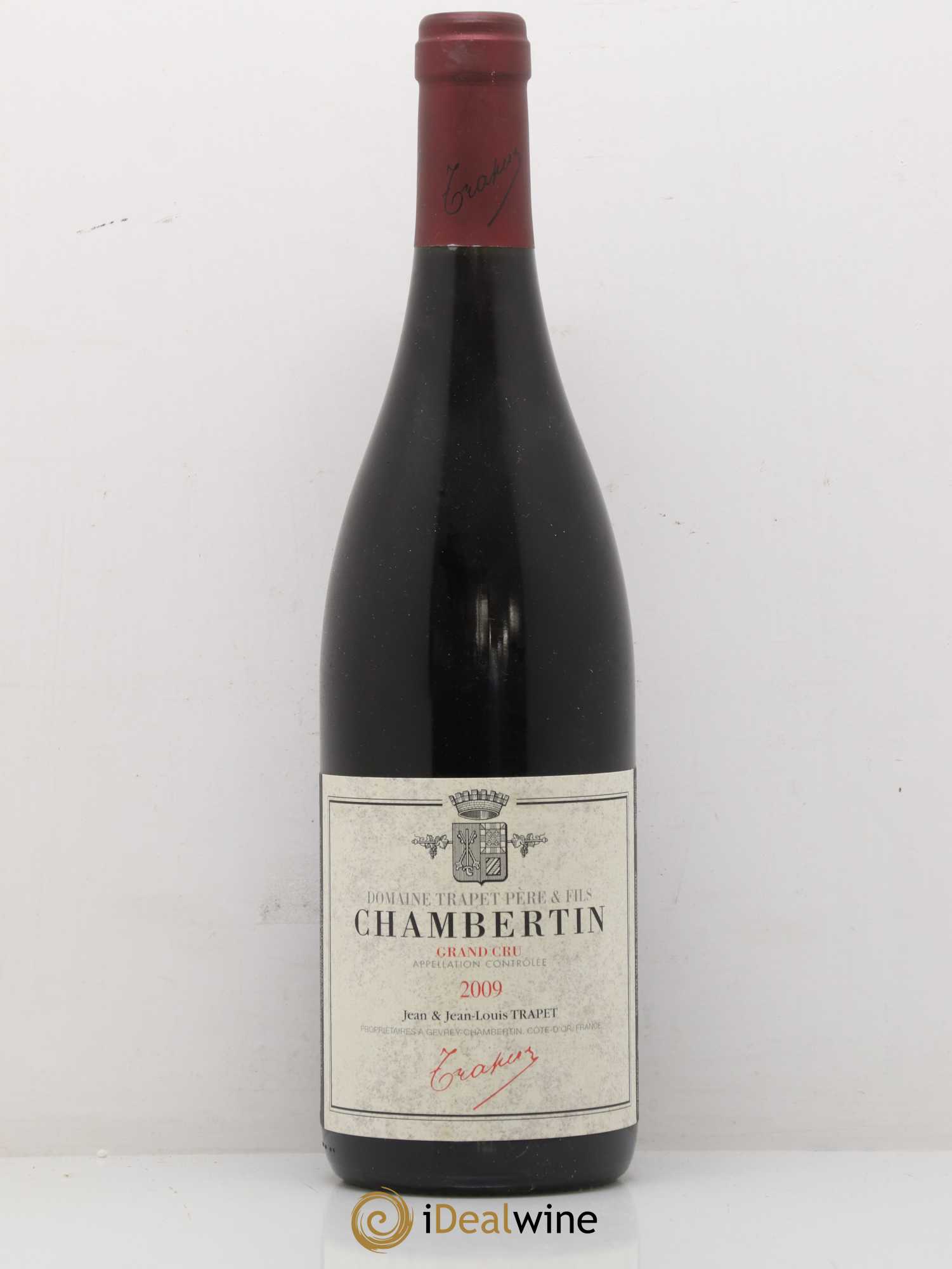 Chambertin Grand Cru Domaine Trapet 2009 - Lot de 1 bouteille - 0