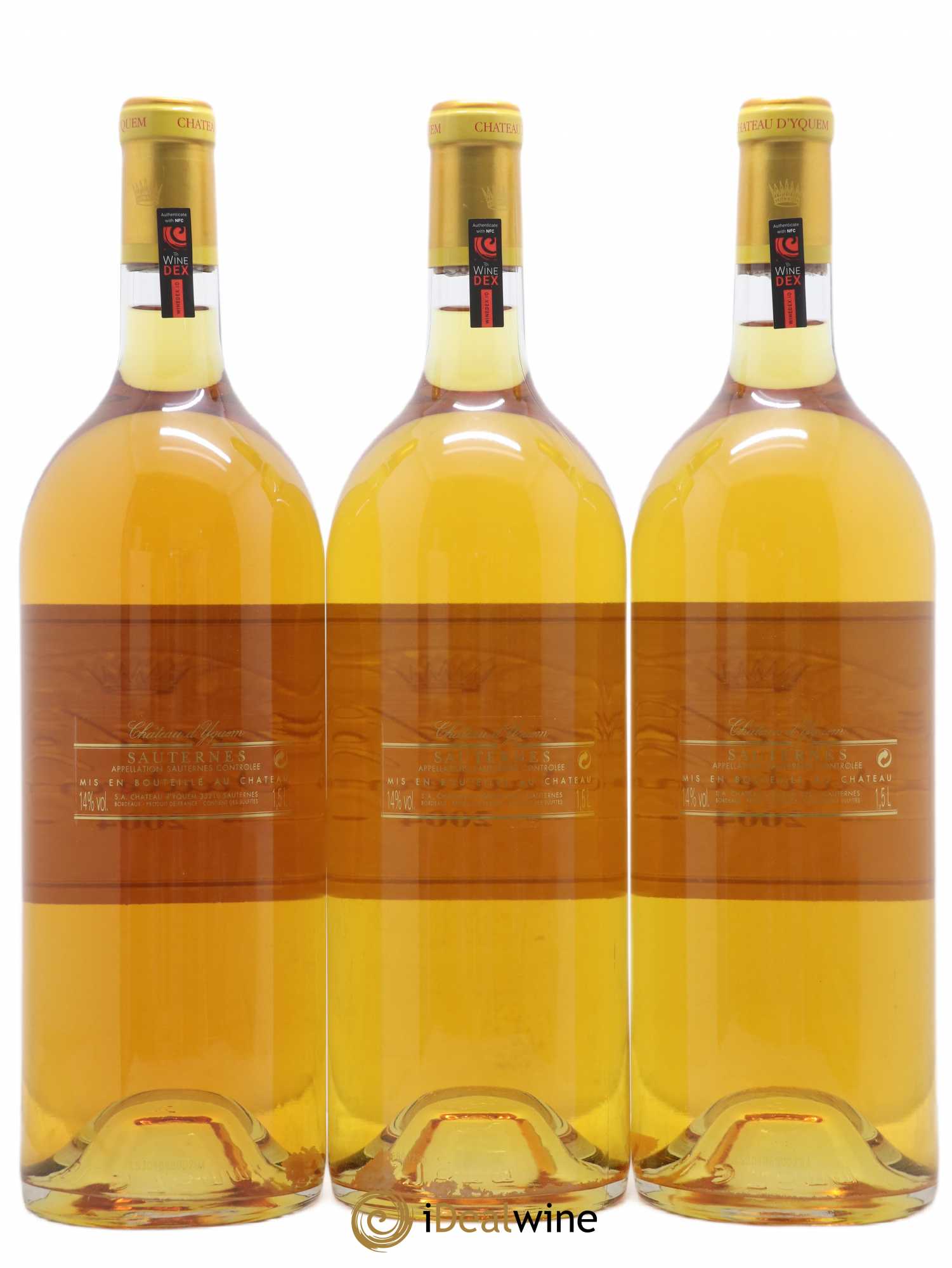 Château d' Yquem 1er Cru Classé Supérieur 2004 - Lotto di 3 magnum - 1
