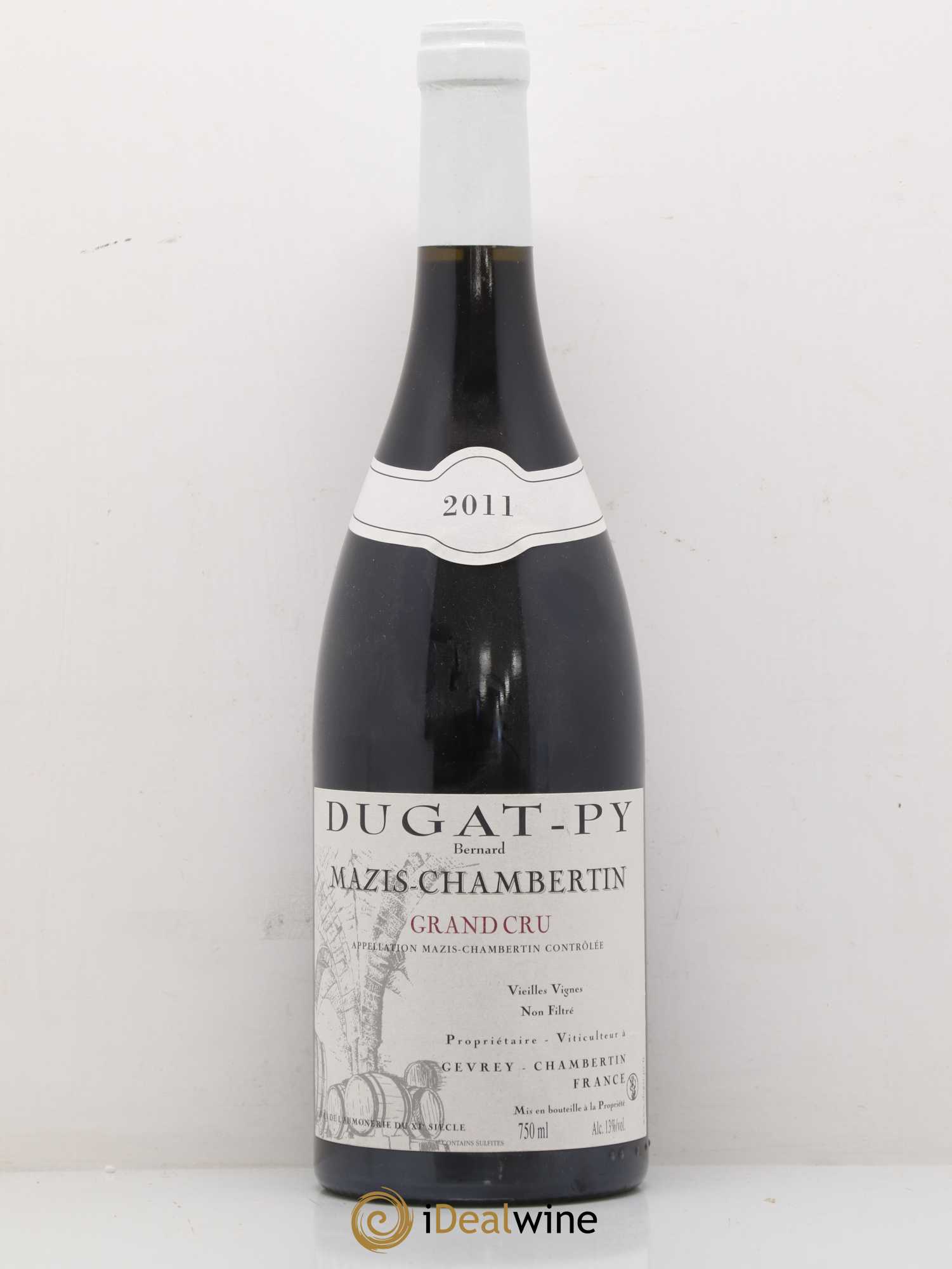 Mazis-Chambertin Grand Cru Vieilles Vignes Dugat-Py 2011 - Lot de 1 bouteille - 0